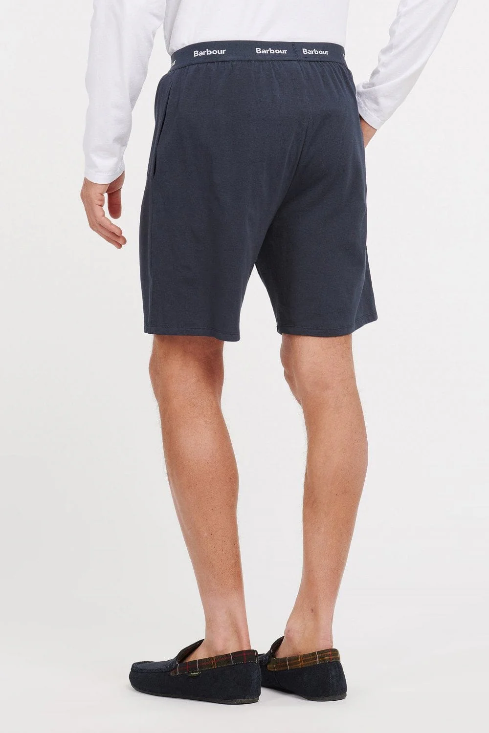 Abbott Jersey Shorts - Navy - Image 3