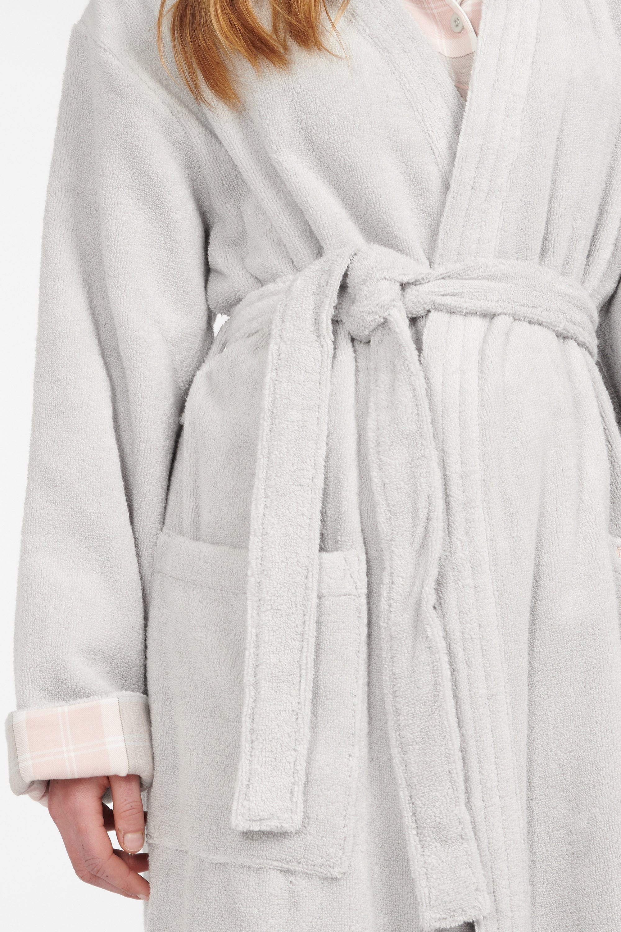 Ada Dressing Gown - Grey - Image 7