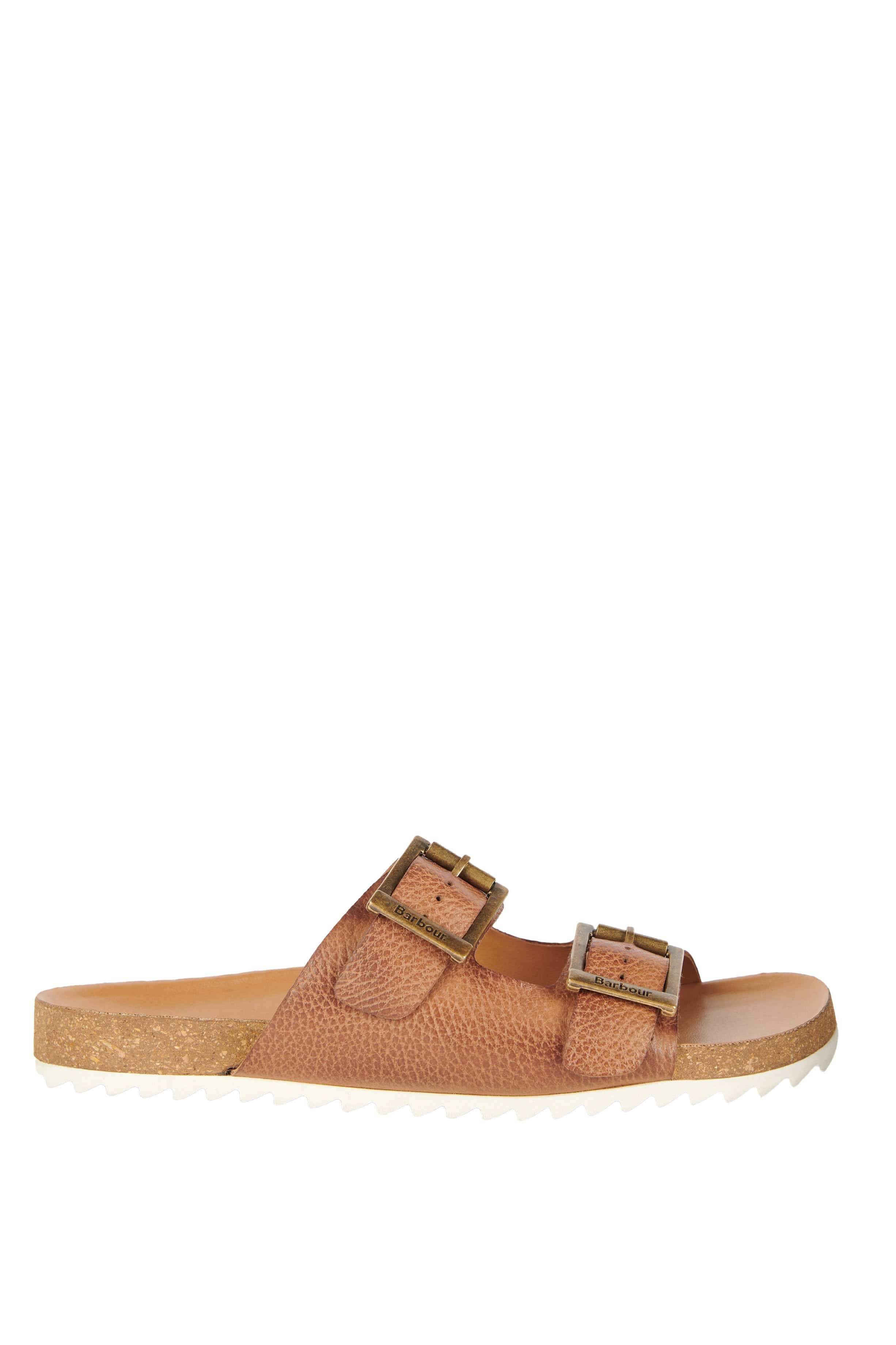 Allegra Two Strap Sandals - Cognac