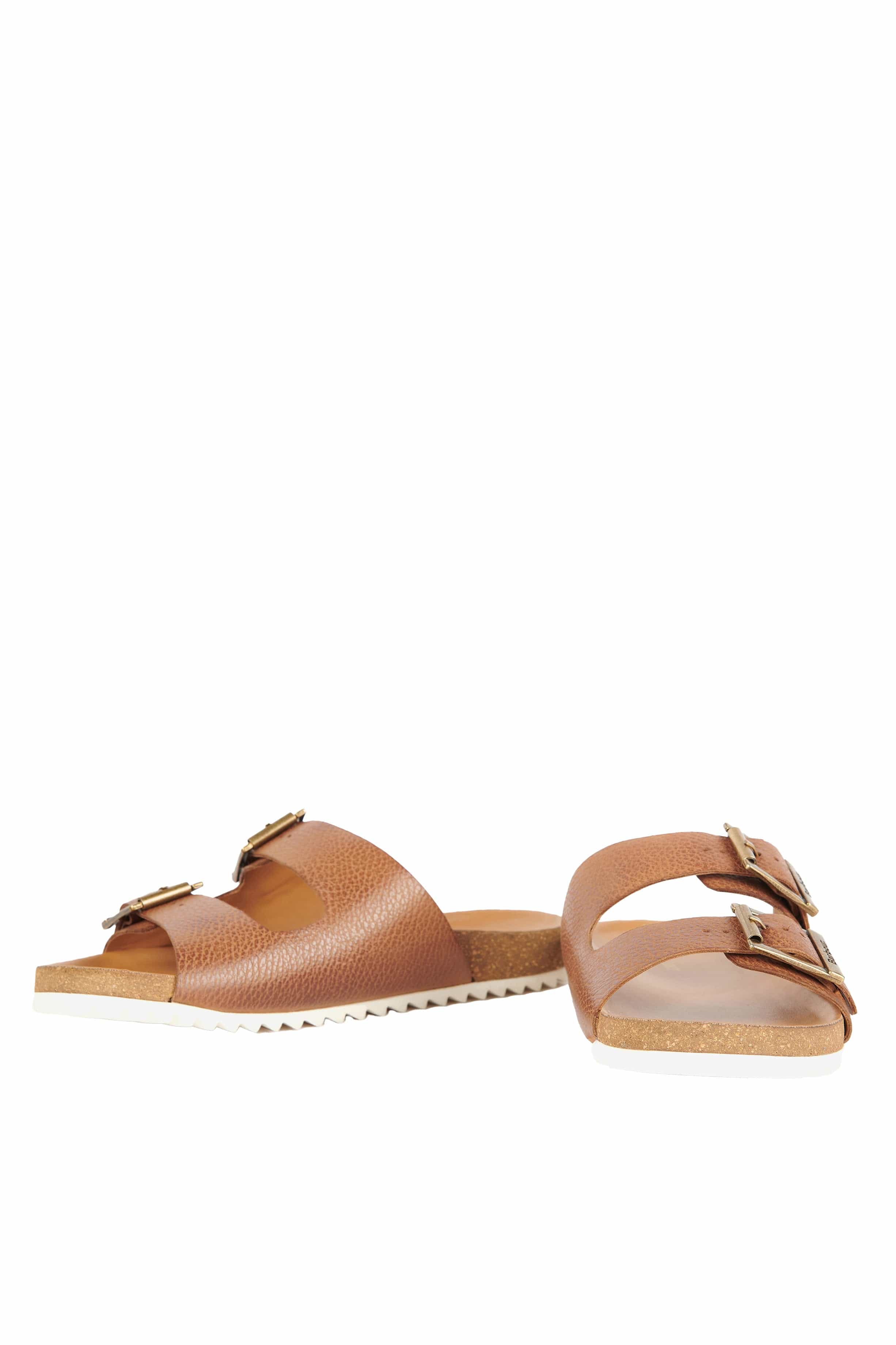Allegra Two Strap Sandals - Cognac - Image 3