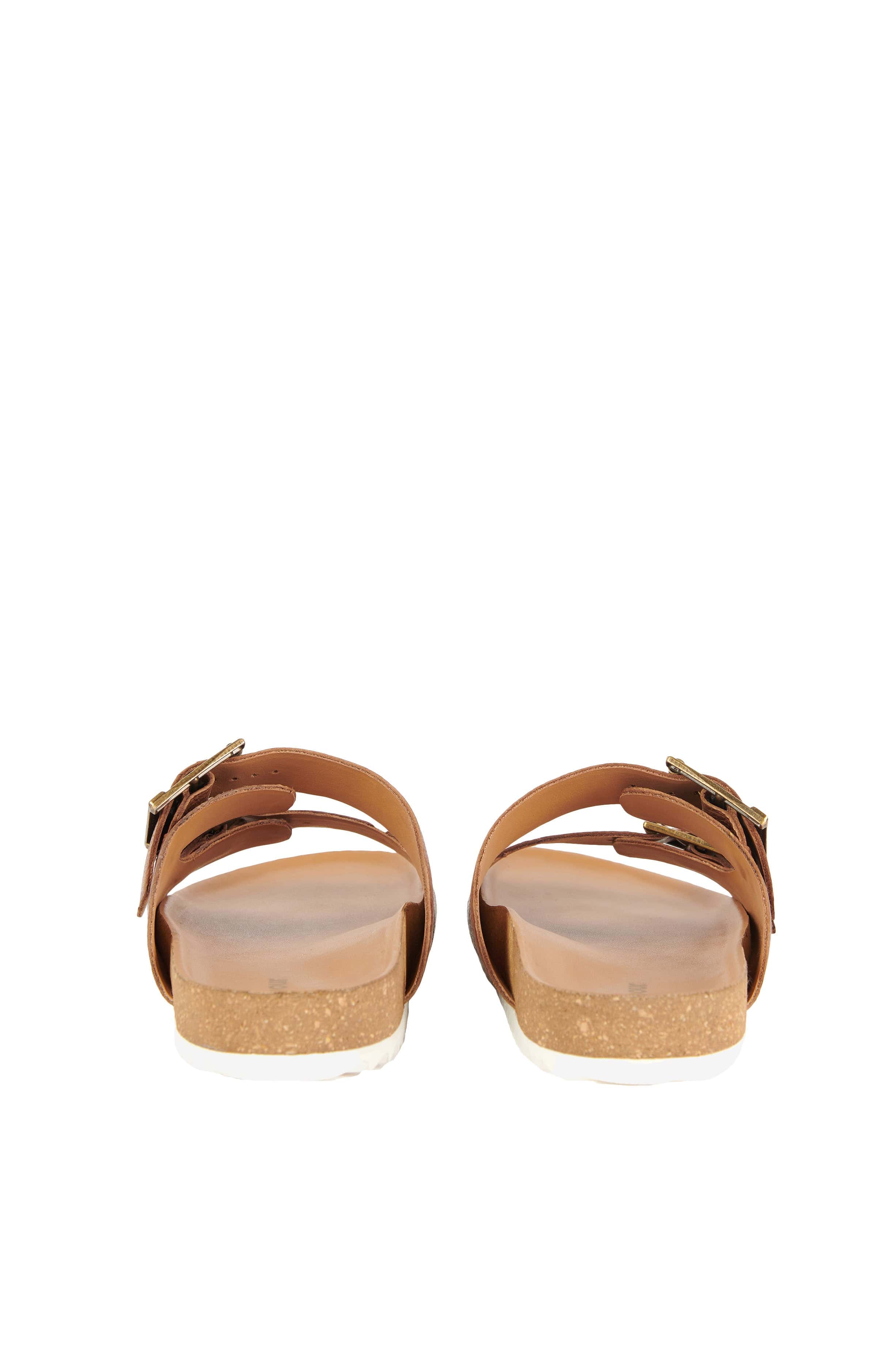 Allegra Two Strap Sandals - Cognac - Image 4