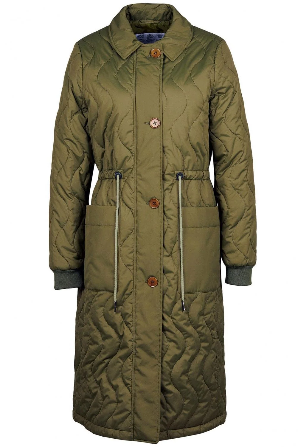 Astley Quilted Jacket - Dark Moss