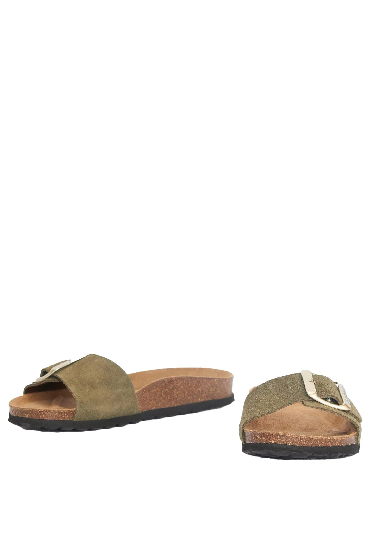 Benton Sandals - Olive Suede - Image 5