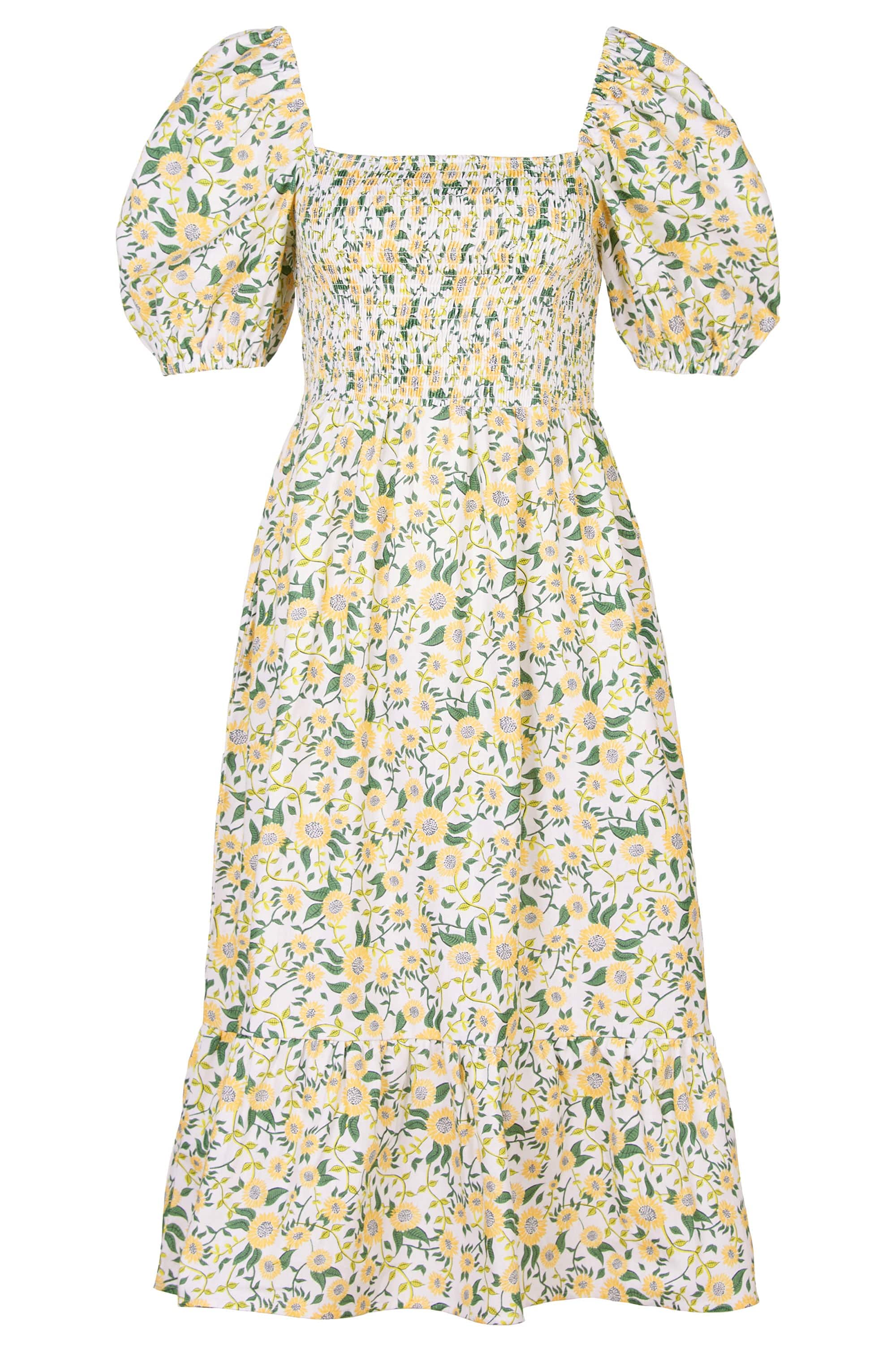 Bloomfield Dress - Multi Sunflower