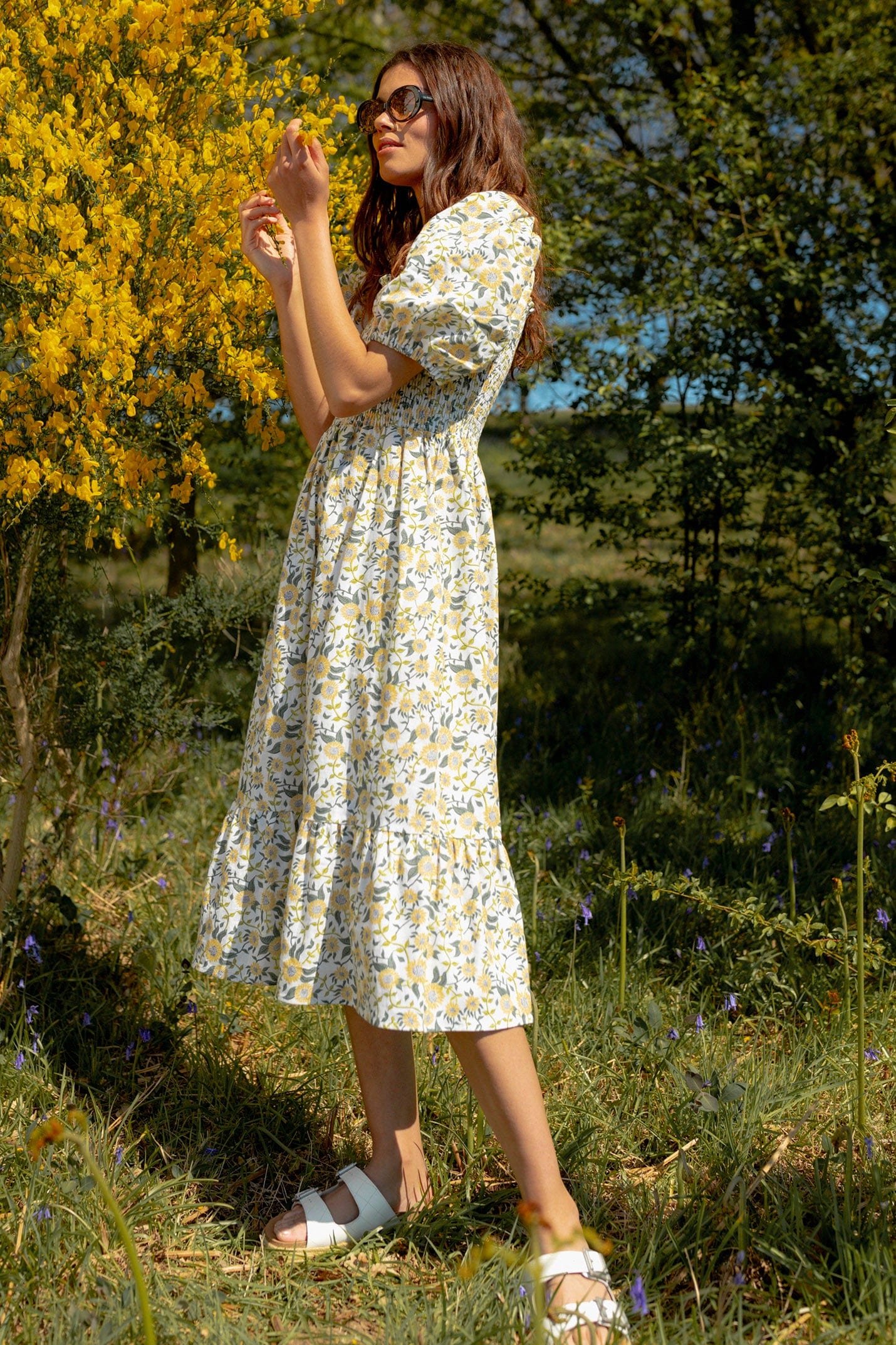 Bloomfield Dress - Multi Sunflower - Image 2