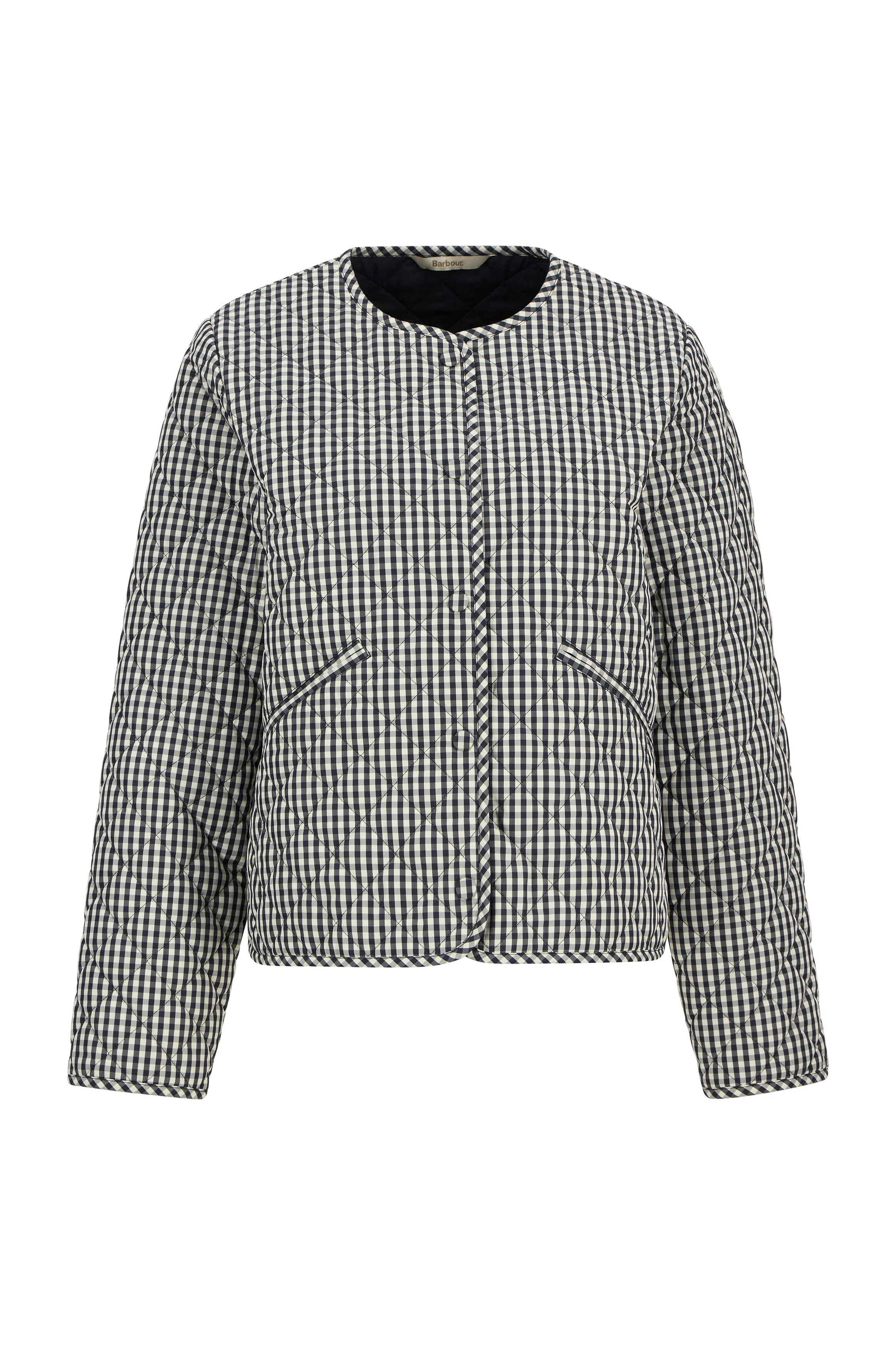 Cashel Quilt - Navy Gingham/Dark Navy