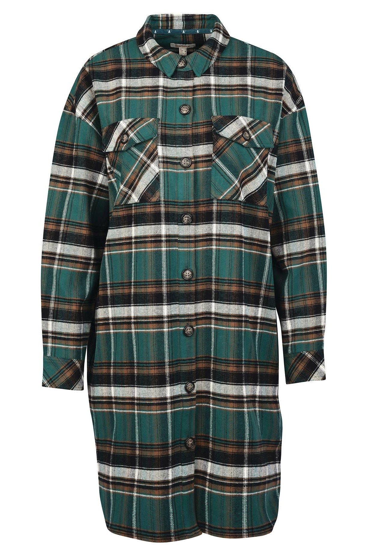 Cassley Longline Overshirt - Multi Check