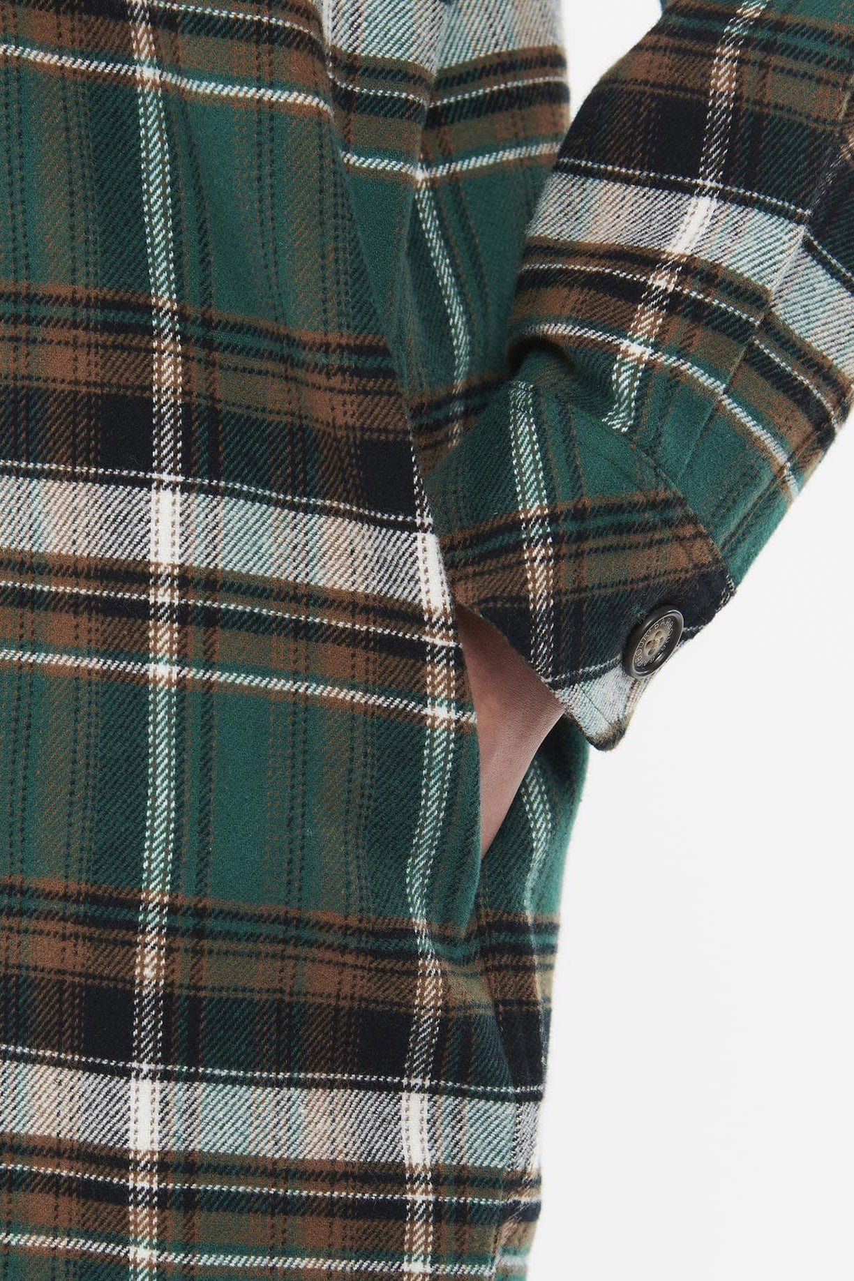 Cassley Longline Overshirt - Multi Check - Image 6