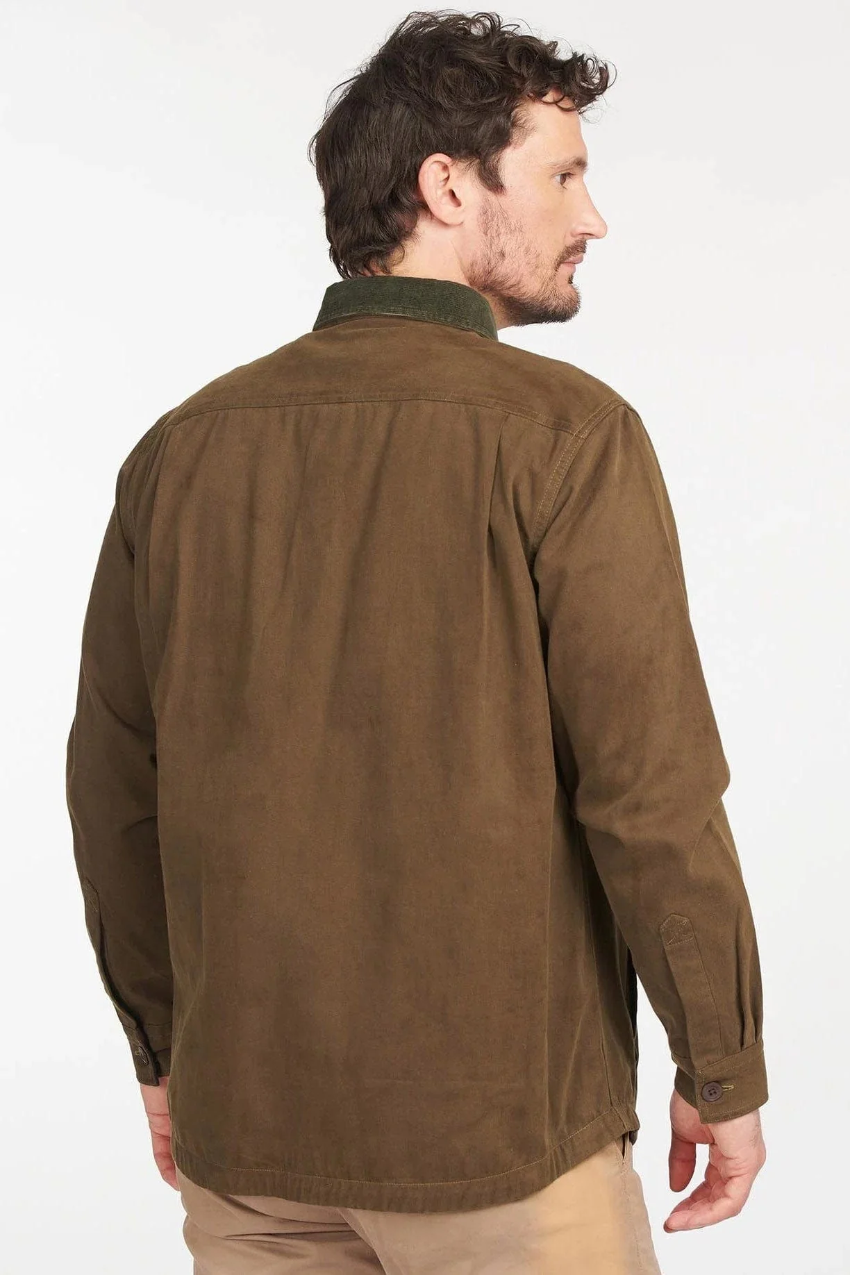 Catbell Overshirt - Dark Olive - Image 3