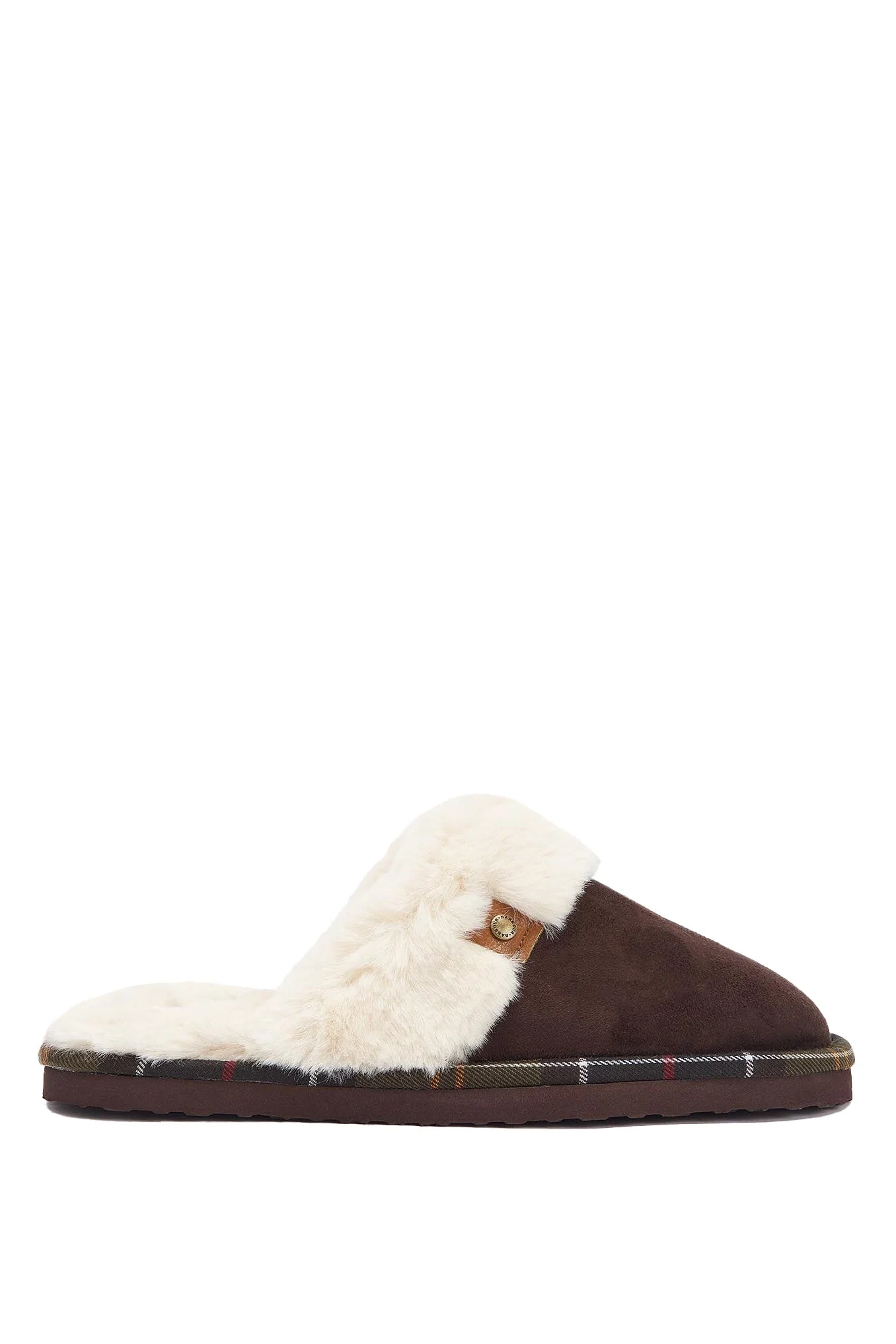 Claudia Mule Slipper - Brown