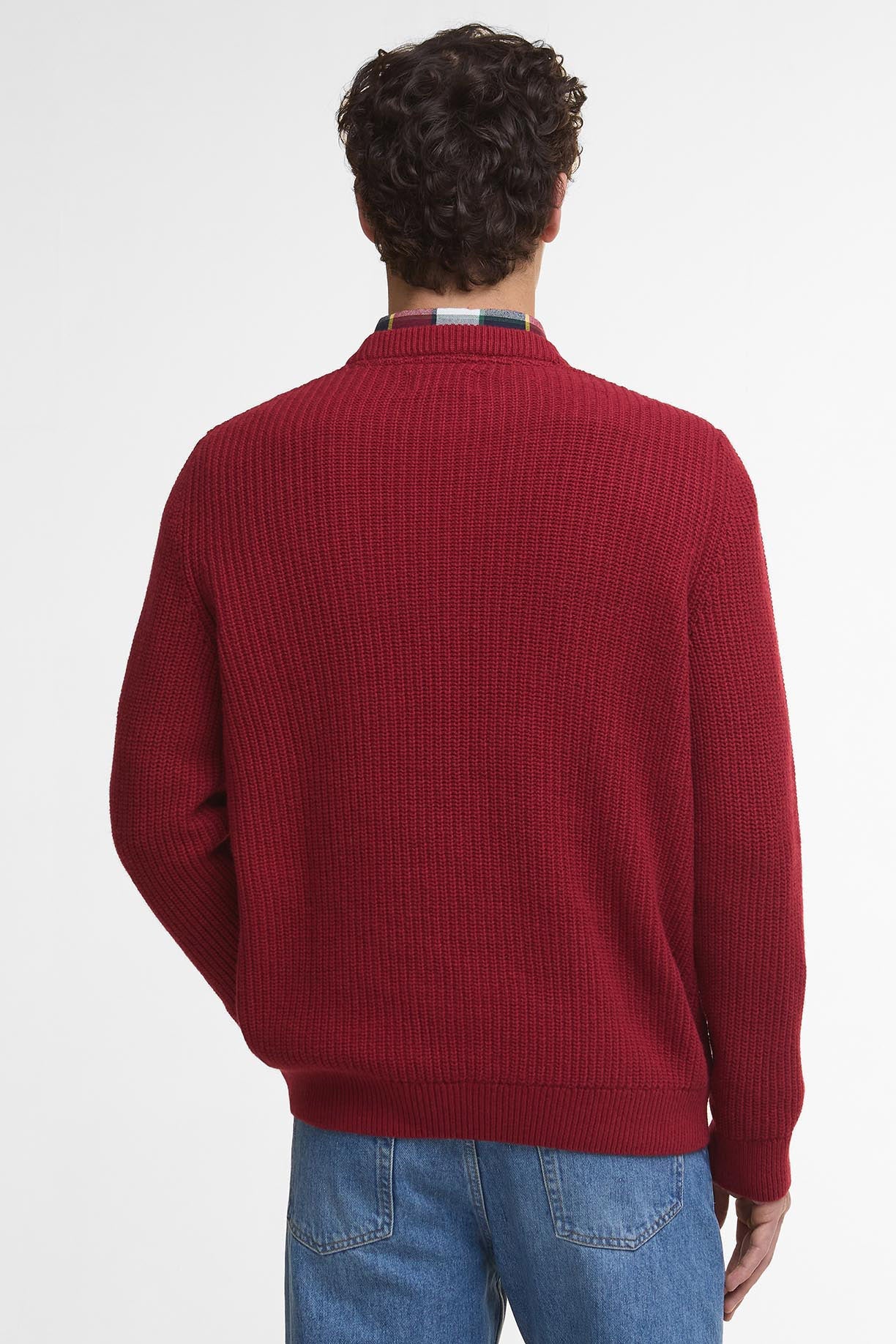 Cleveland Crew Neck Jumper - Biking Red - Image 3