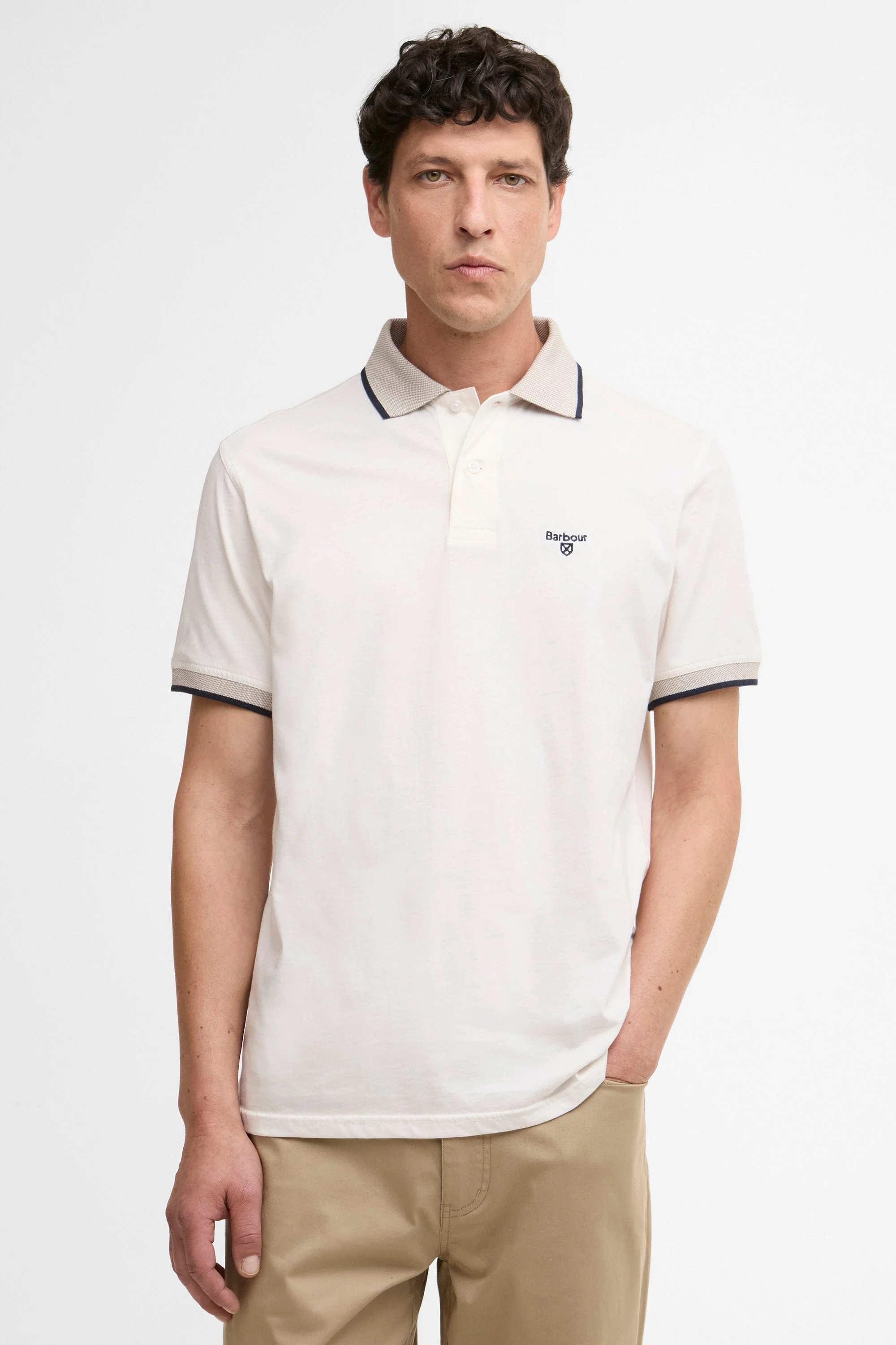 Cornsay Polo - Whisper White - Image 2