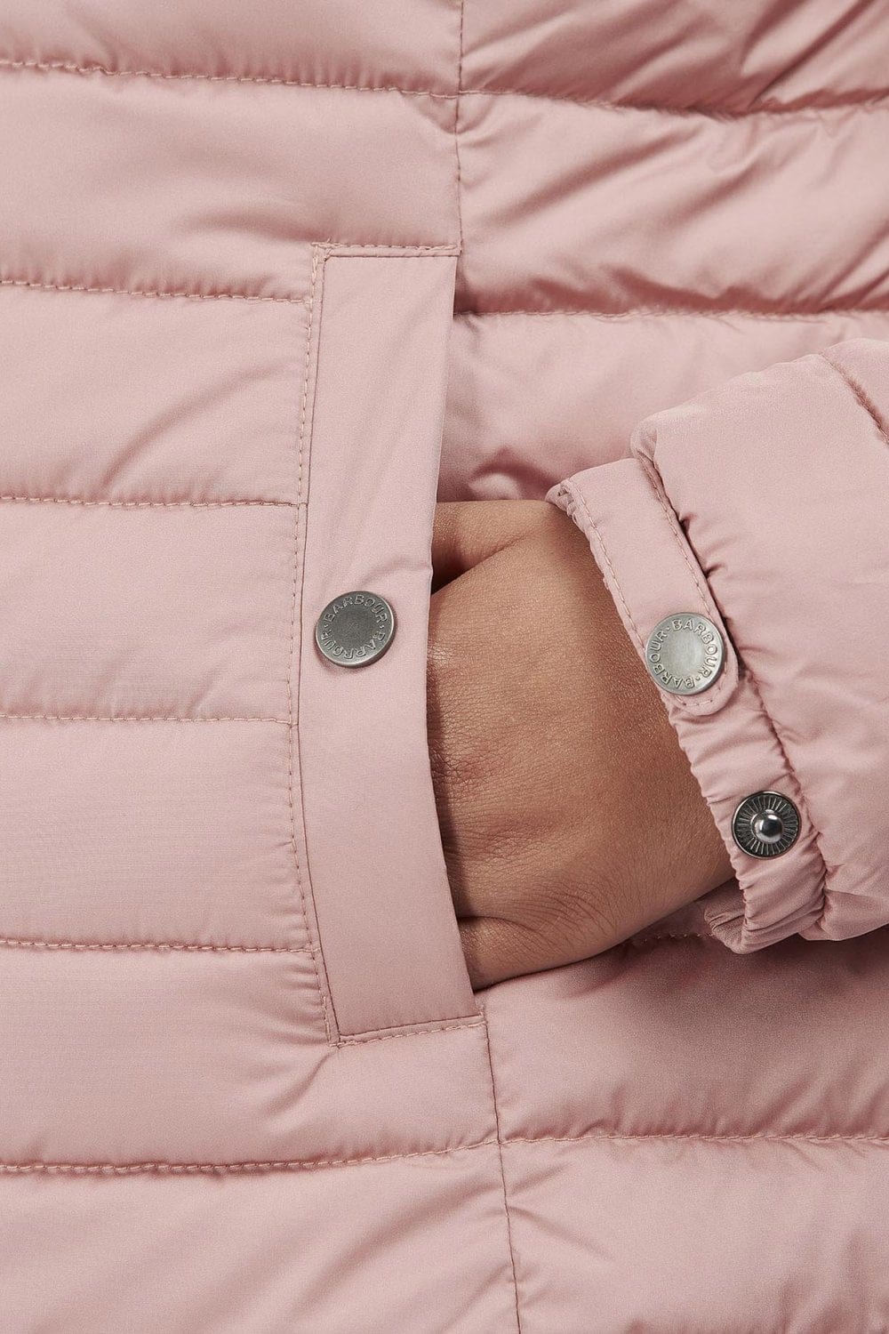 Cranmoor Quilted Jacket - Soft Coral - Image 6