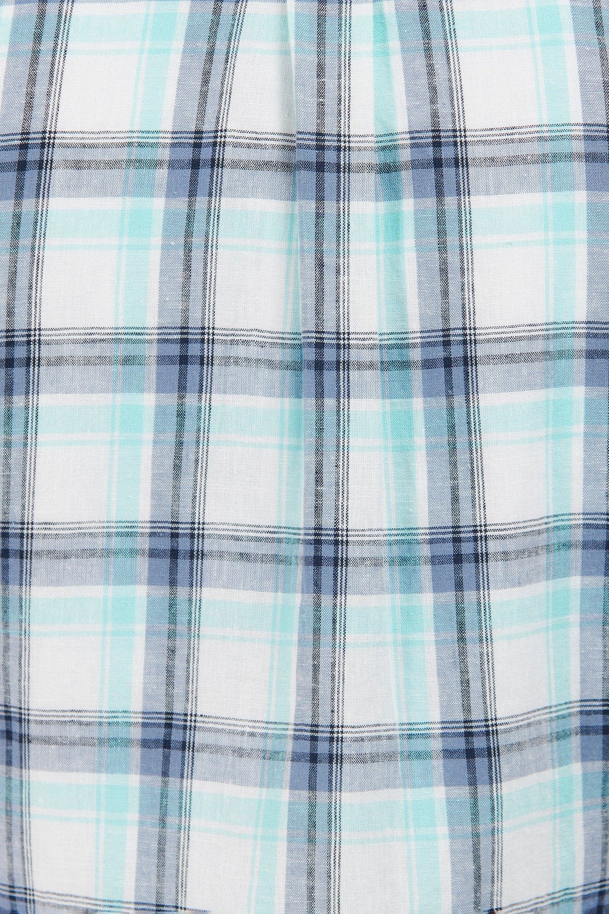 Crossfell Tailored Shirt - Ecru/Blue - Image 7
