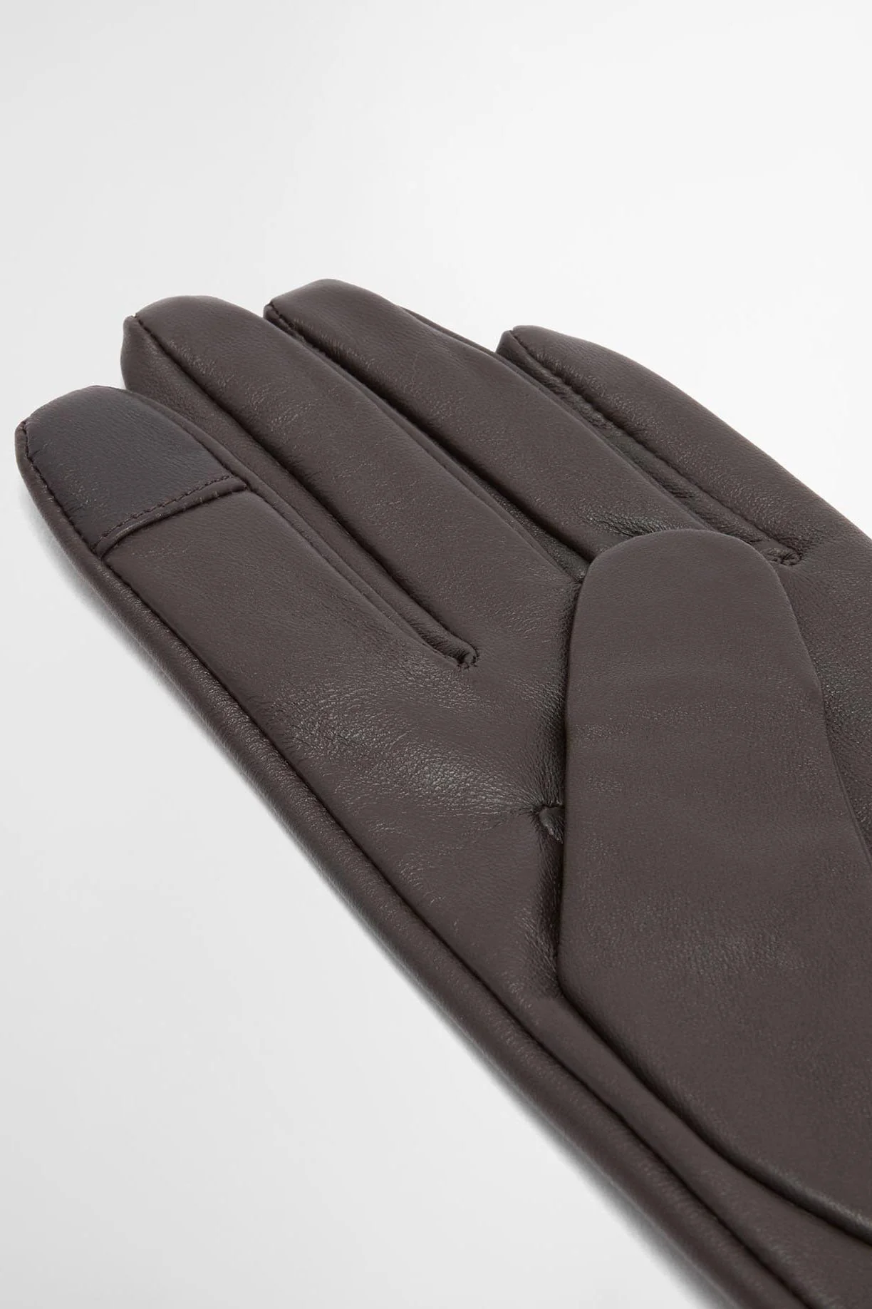 Deanna Leather Gloves - Brown/Camel - Image 4