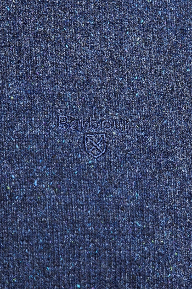 Essential Tisbury Crew Neck Jumper - Deep Blue - Image 6