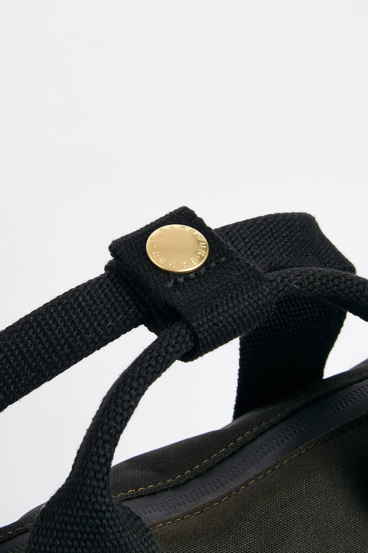 Field Waxed Backpack - Olive/Black - Image 5