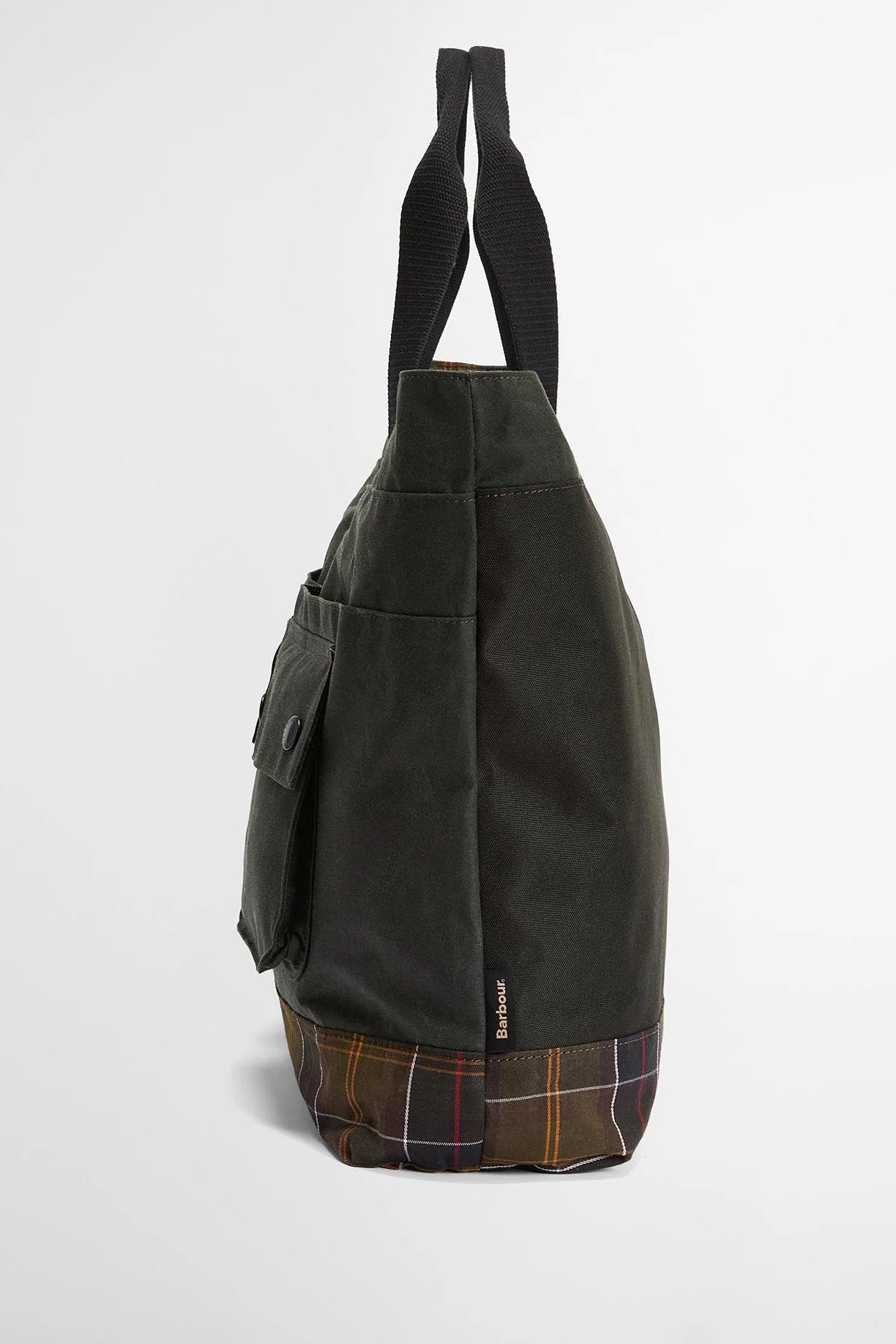 Field Waxed Tote Bag - Sage/Classic - Image 4