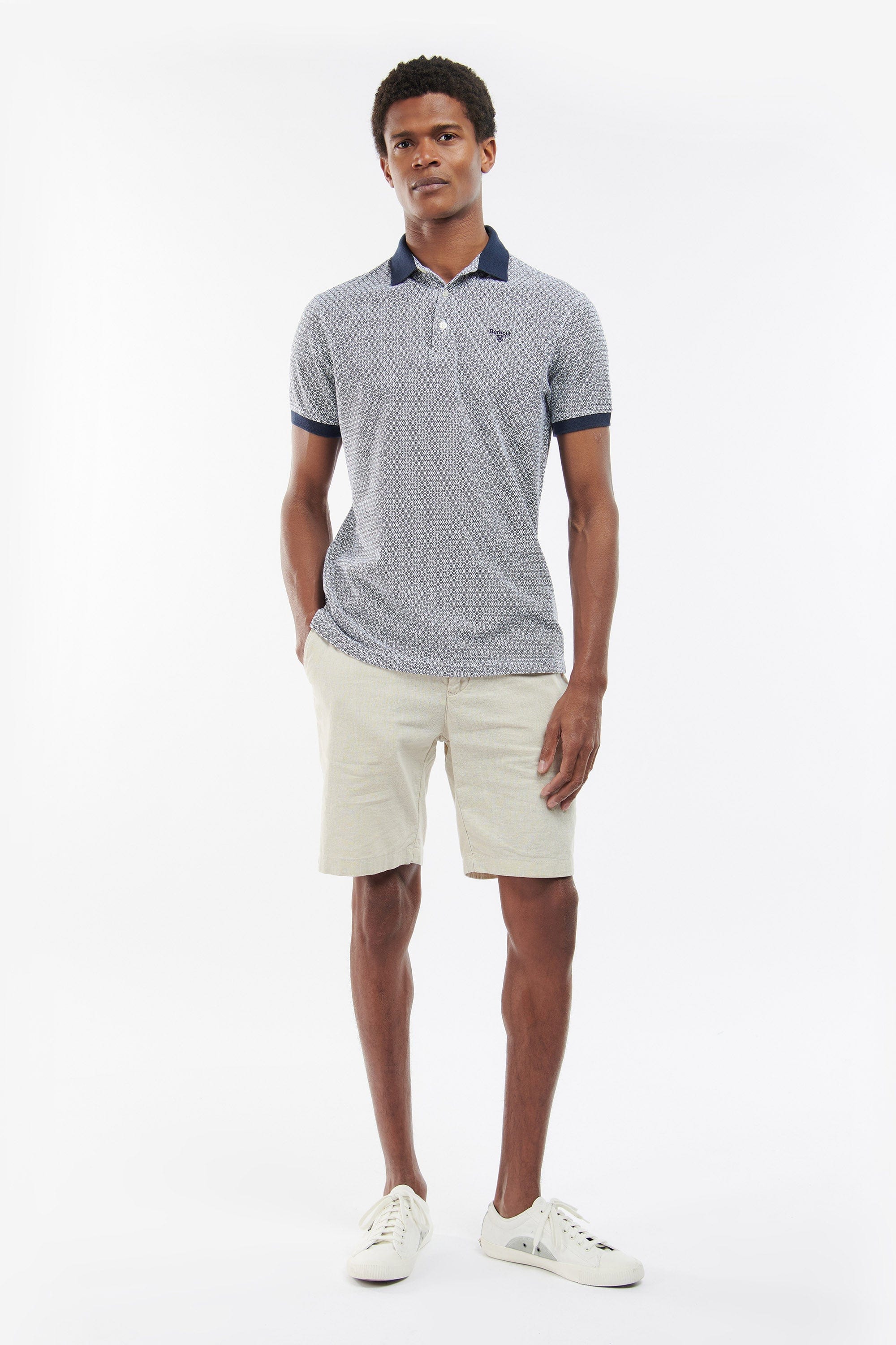 Gateside Polo - Blue/White - Image 2