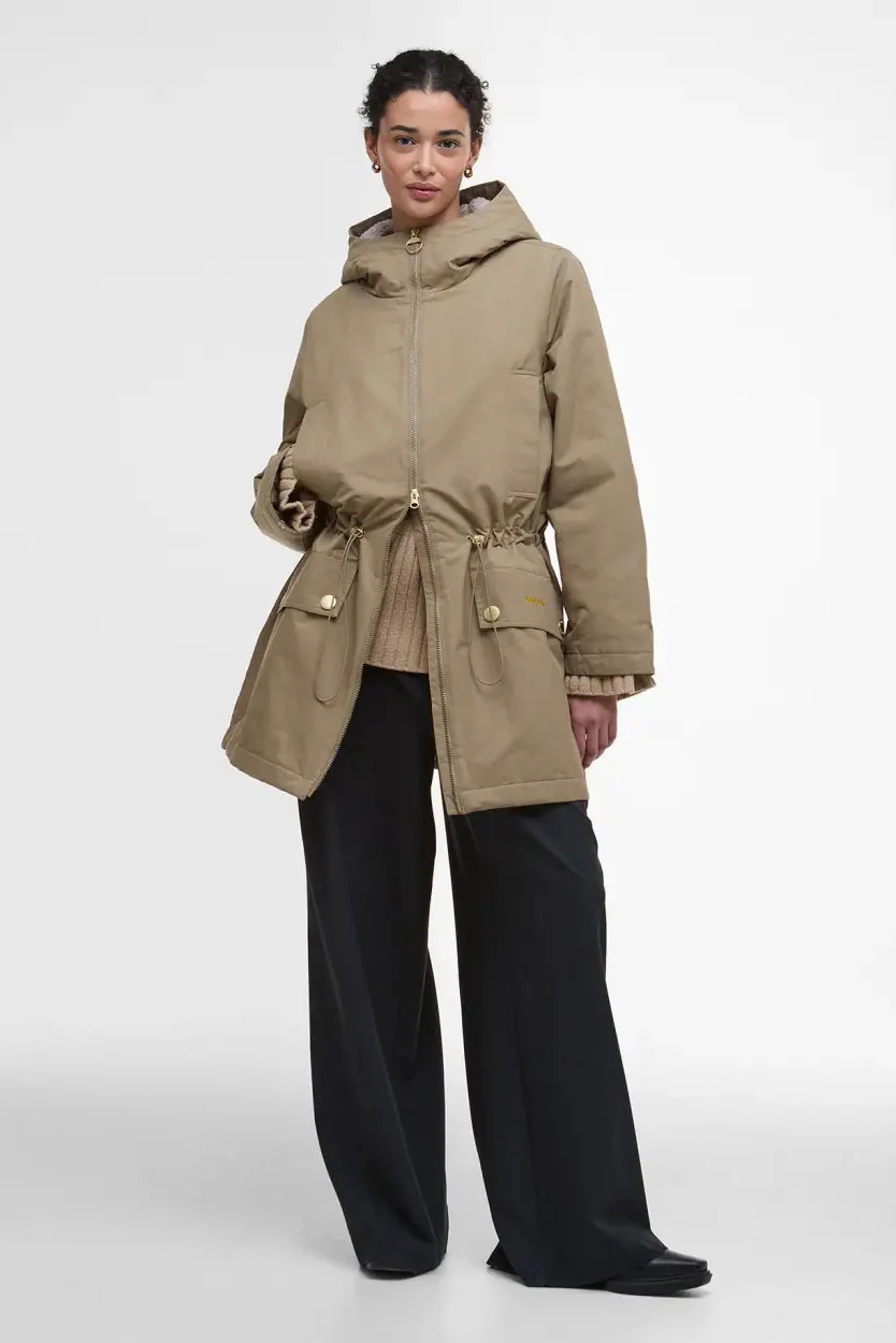 Inola Showerproof Jacket - Military Brown/Ancient - Image 2