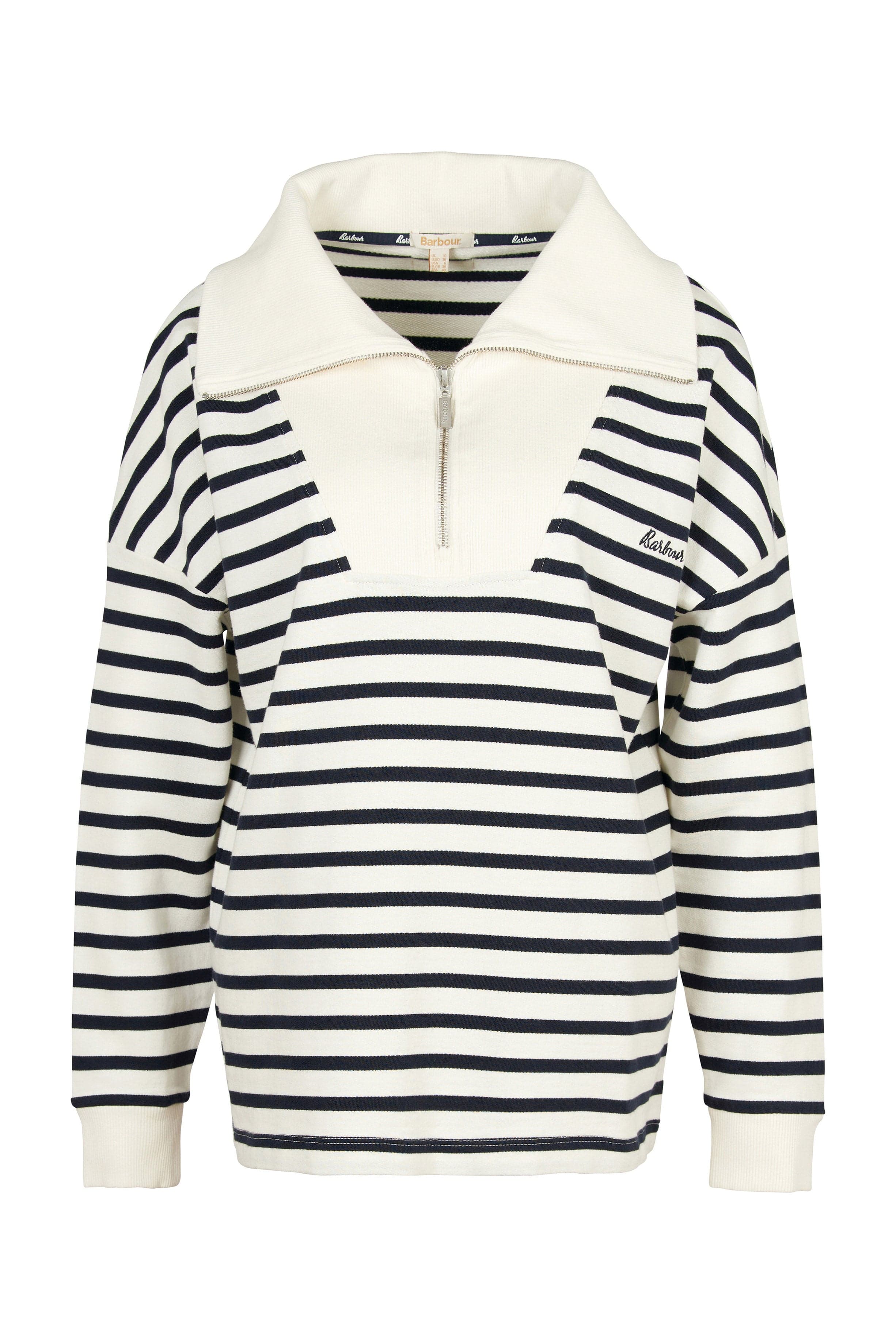 Kendra Sweatshirt - Cloud/Navy Stripe