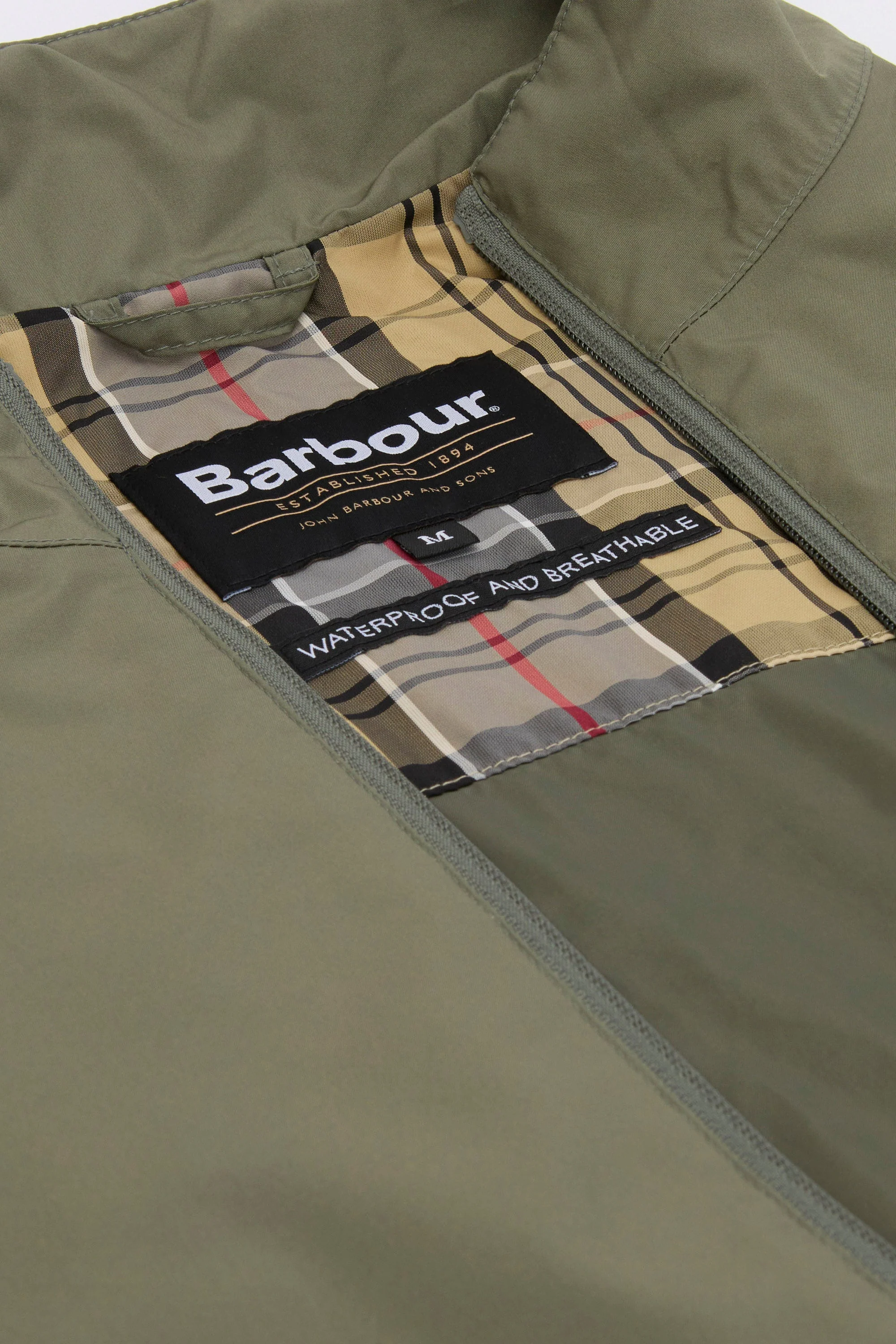 Korbel Waterproof Jacket - Dusty Olive - Image 6