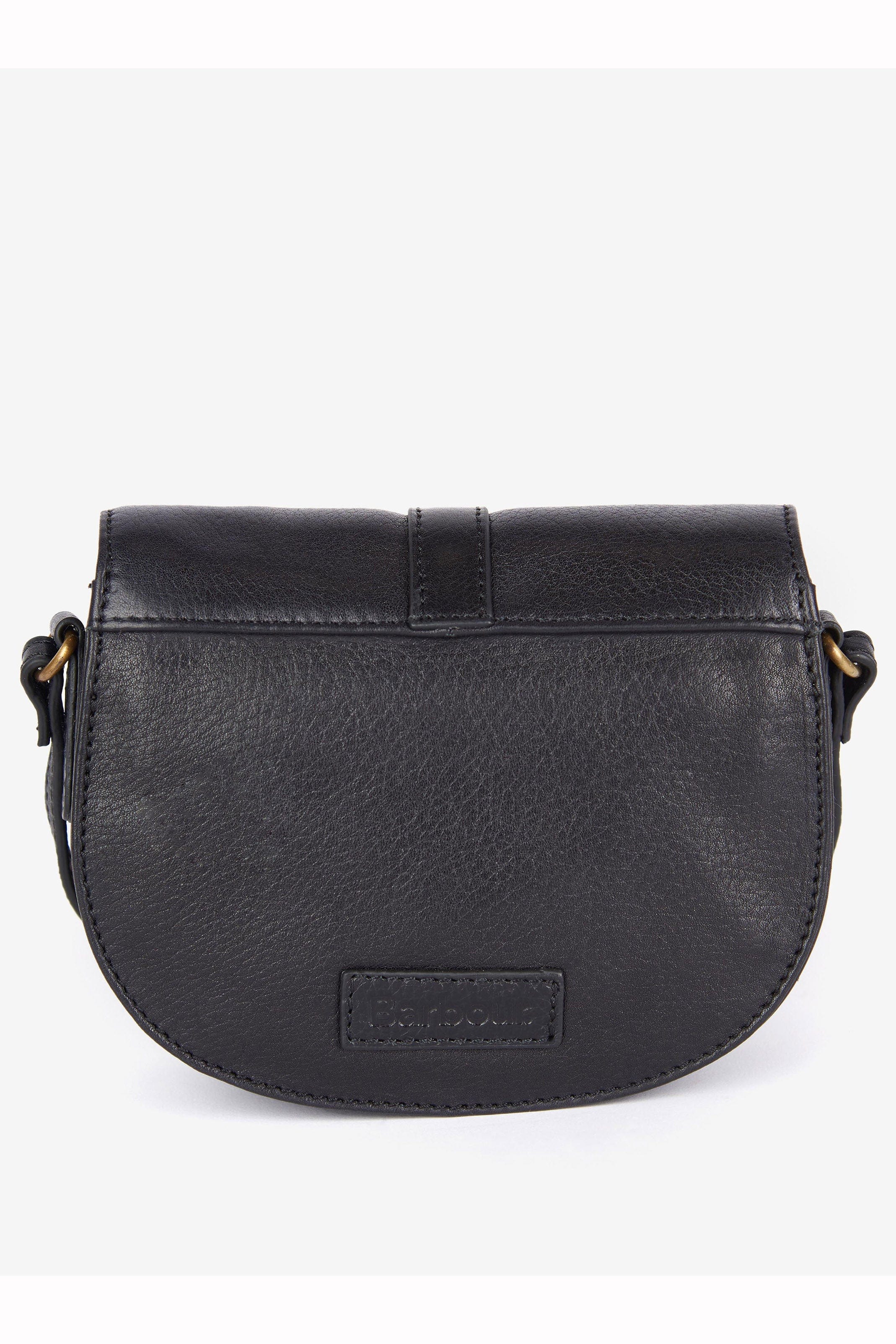 Laire Leather Saddle Bag - Black - Image 2