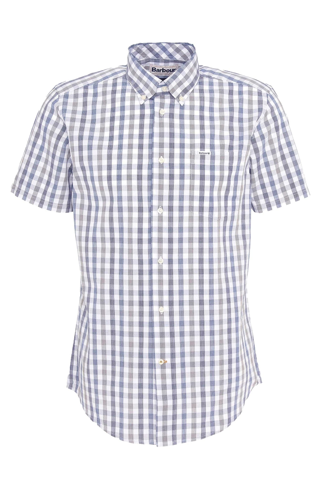 Longstone Short Sleeve Tailored Shirt - Olive