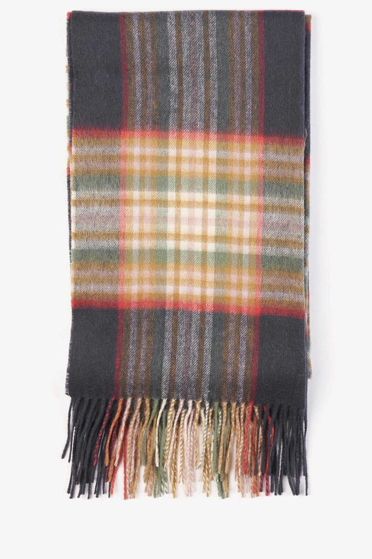 Lonnen Check Wrap - Navy/Lilac - Image 3