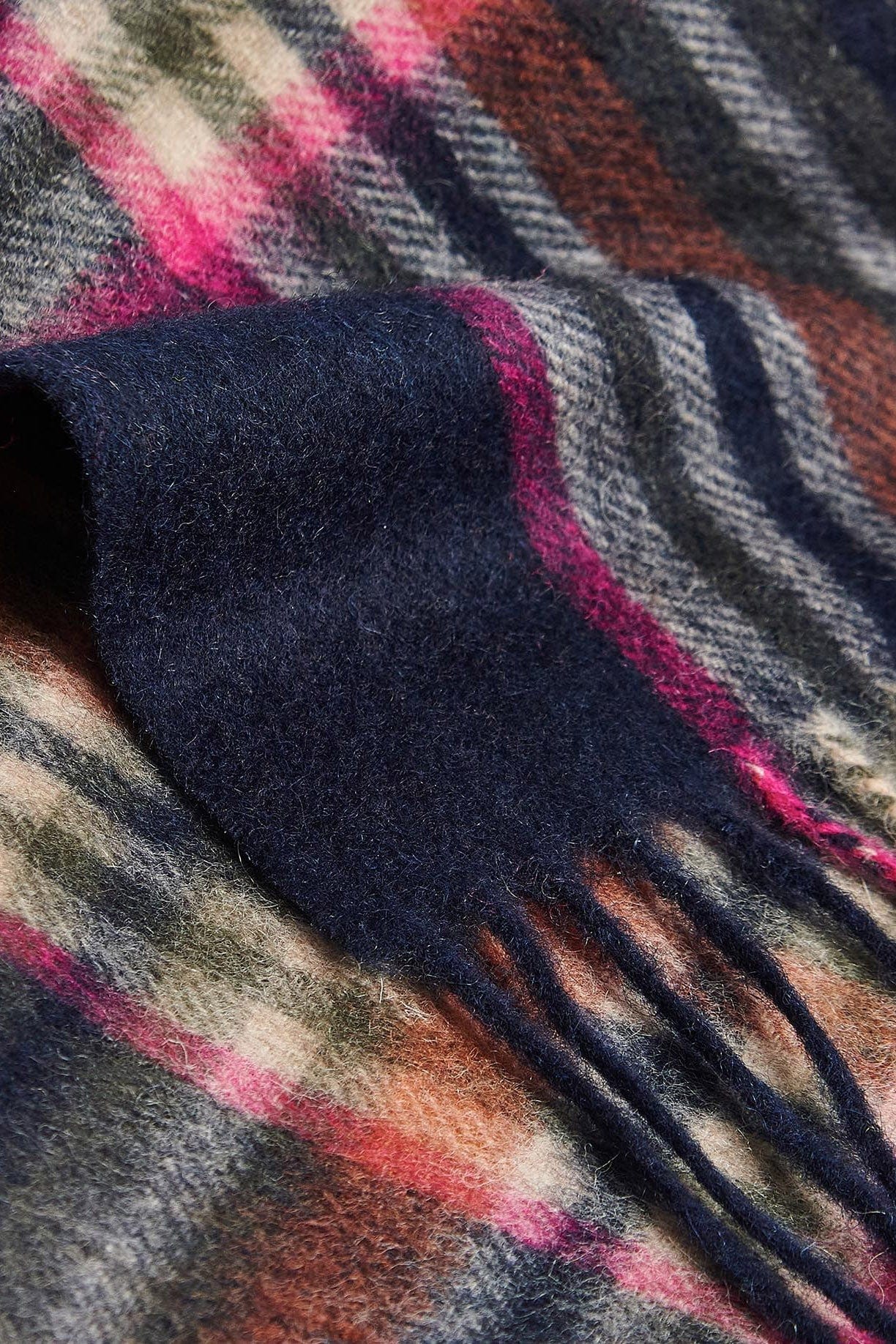 Lonnen Check Wrap - Pink Dahlia - Image 5