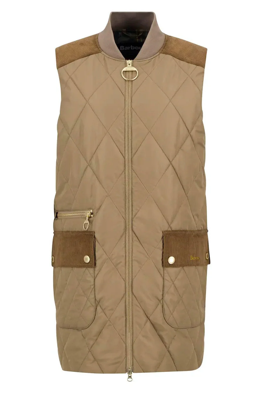 Lydia Gilet - Military Brown/Ancient Tartan