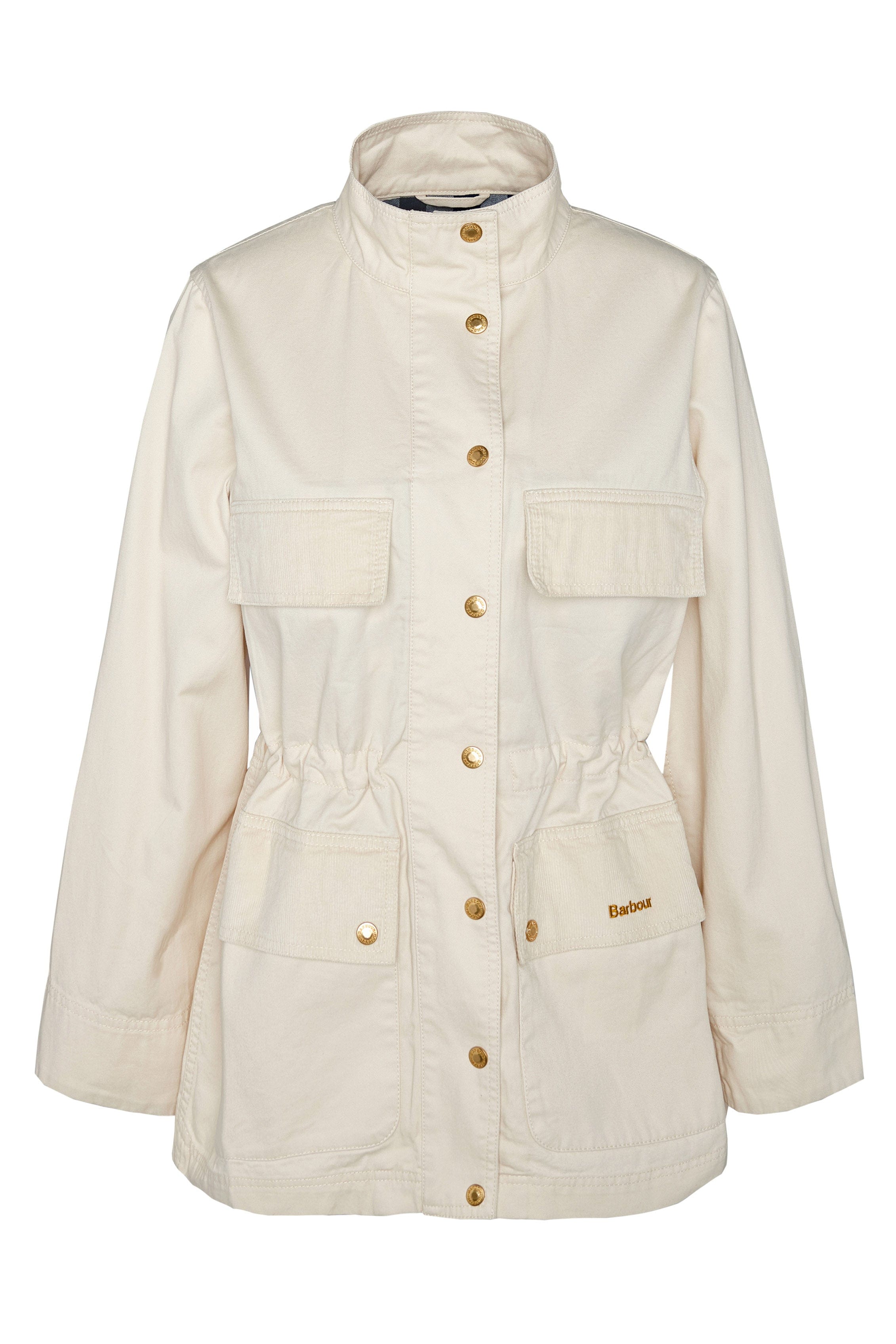 Maeva Utility Jacket - Salt/Summer Navy/Ecru