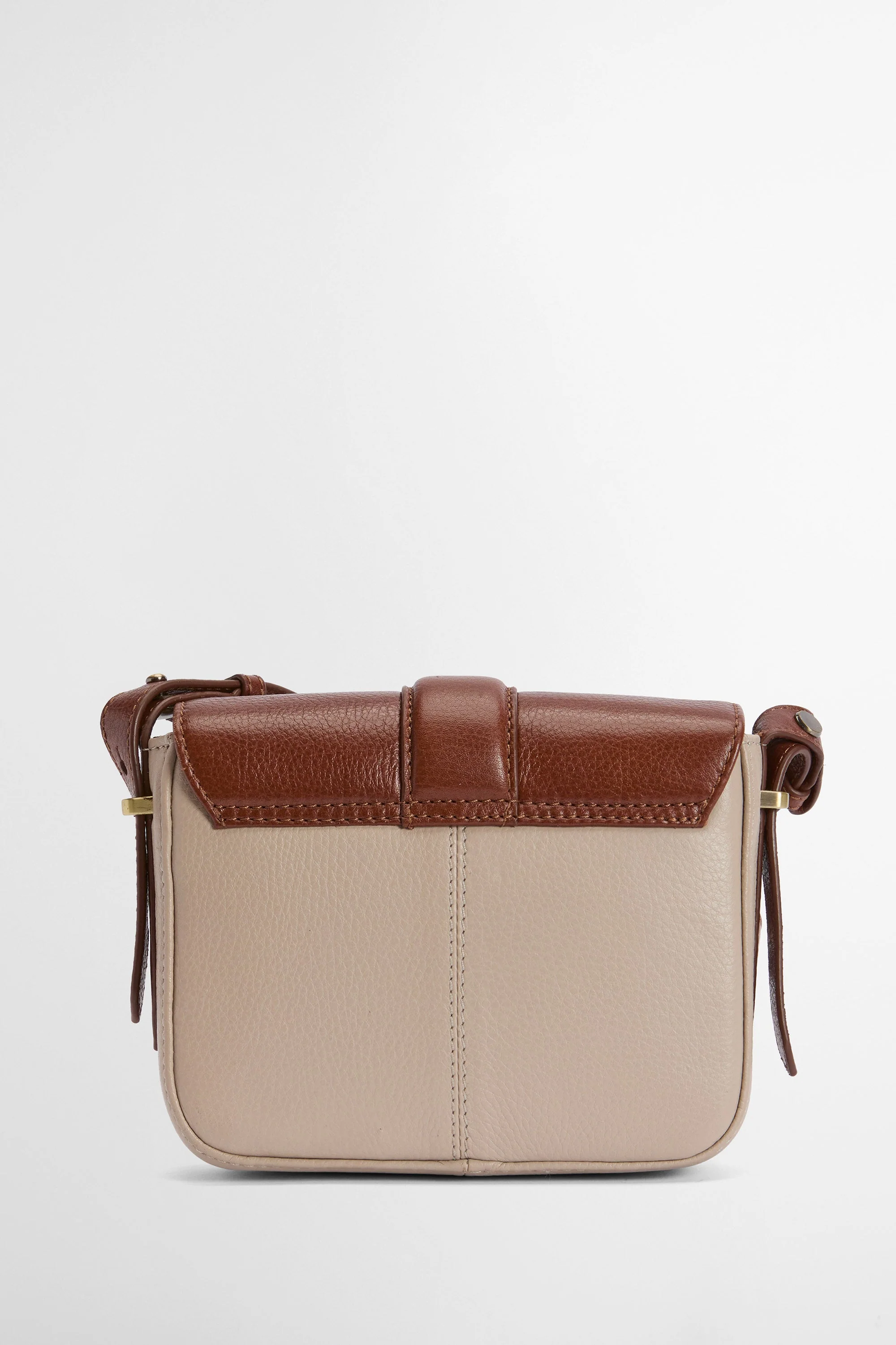 Mini Rosa Bag - Pebbled Pink/Brown - Image 4