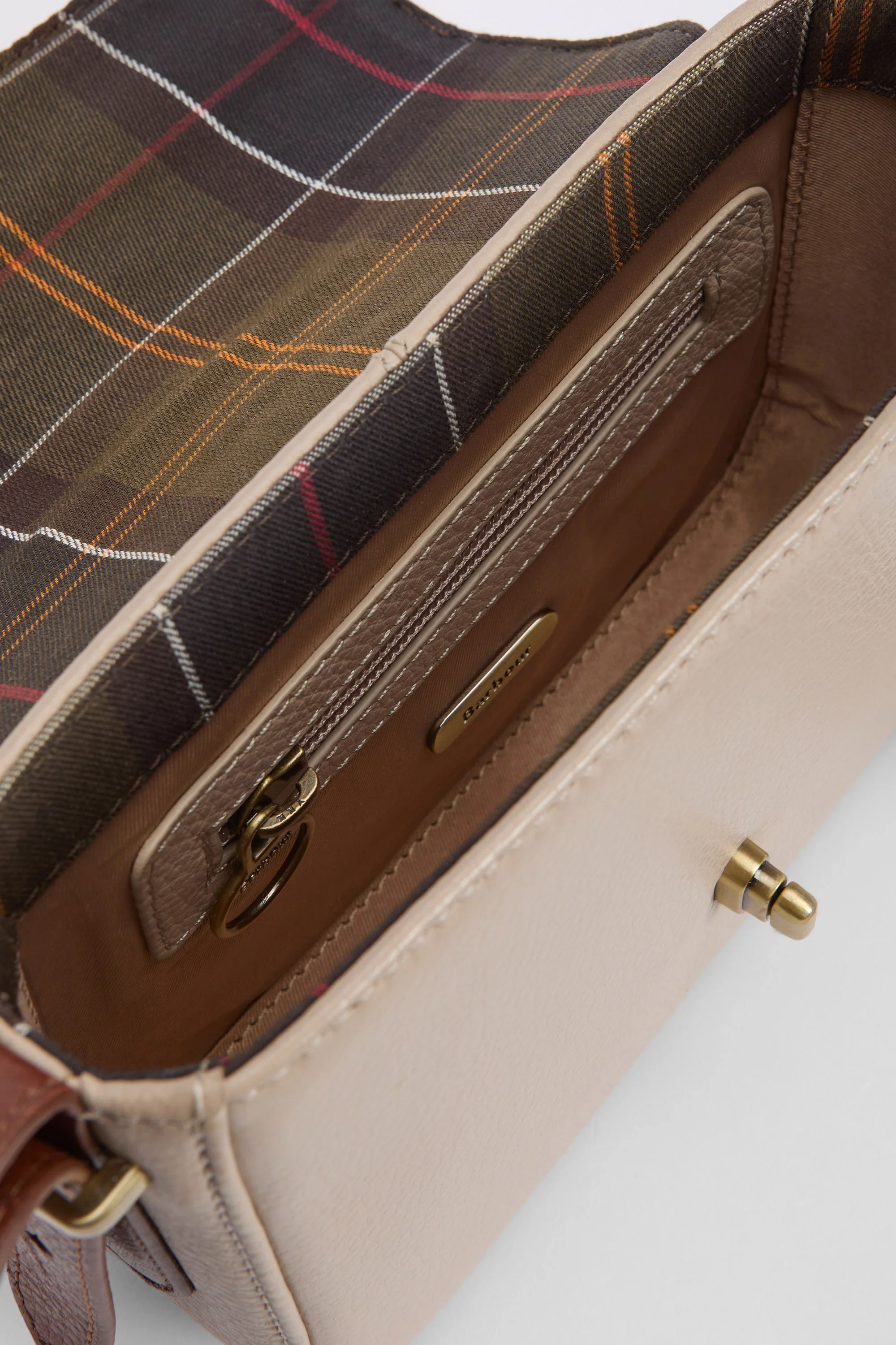Mini Rosa Bag - Pebbled Pink/Brown - Image 8