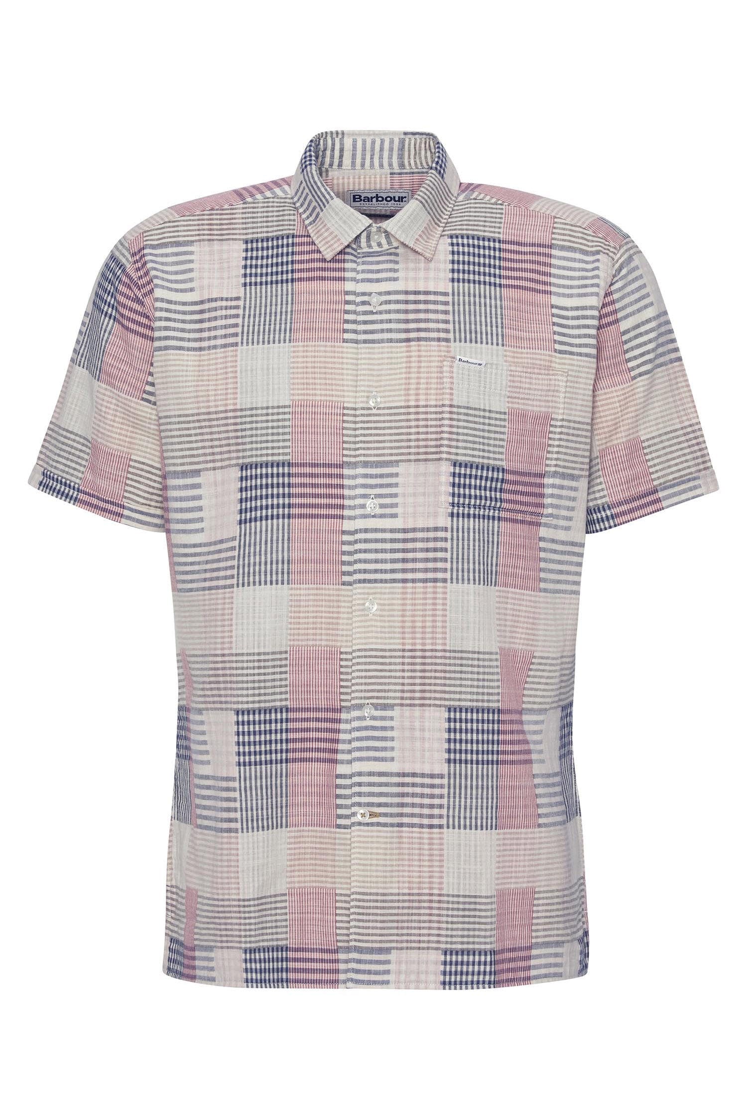 Oakshore Regular Fit Short Sleeve Shirt - Washed Stone