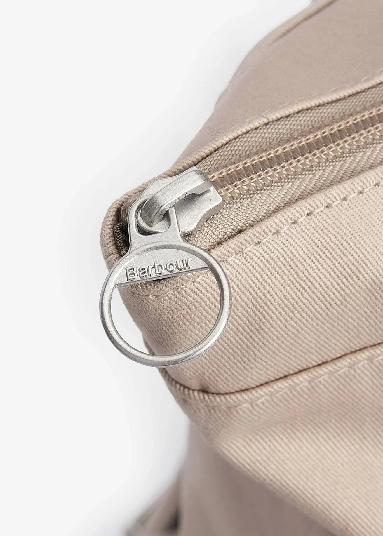 Olivia Cotton Canvas Backpack - Light Sand - Image 9
