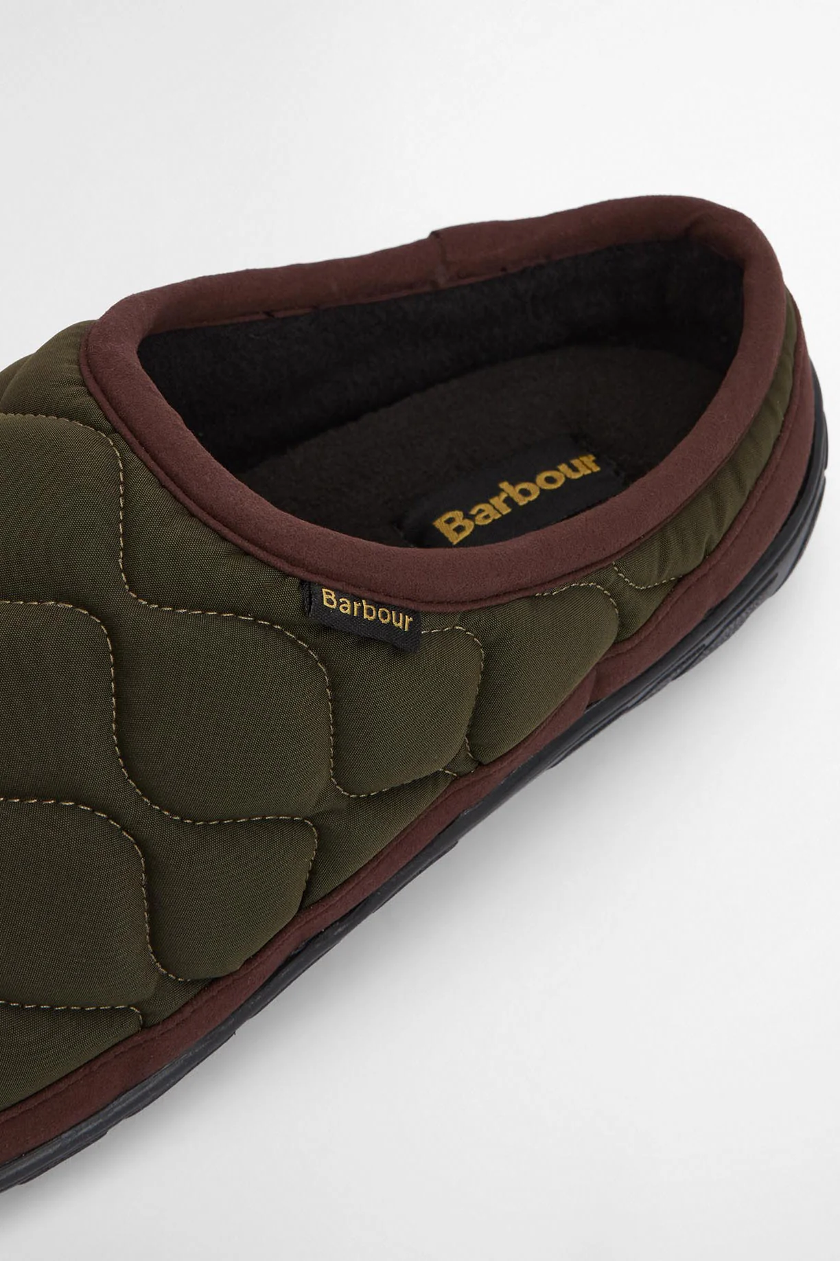 Outdale Slippers - Olive/Brown - Image 5