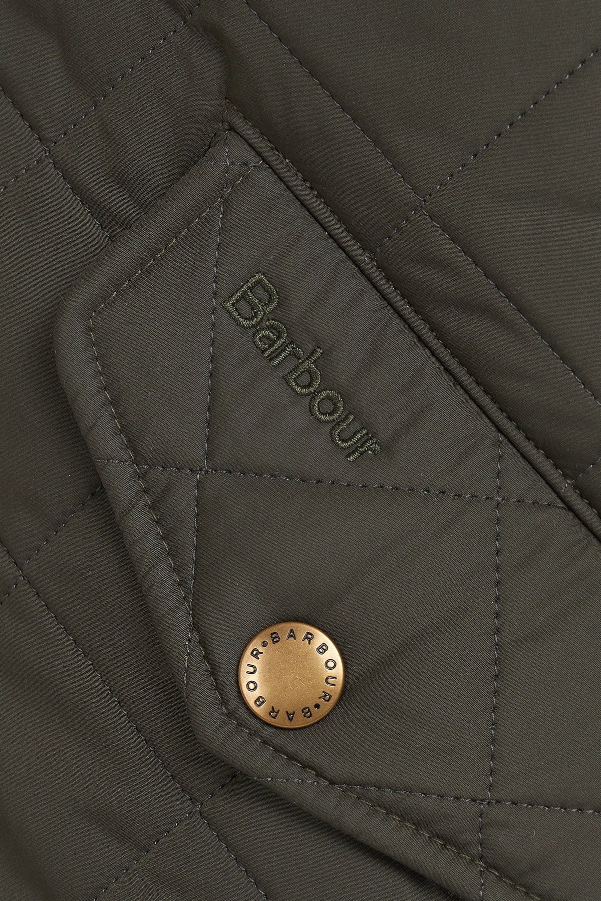 Powell Tailored Quilted Jacket - Sage - Image 6