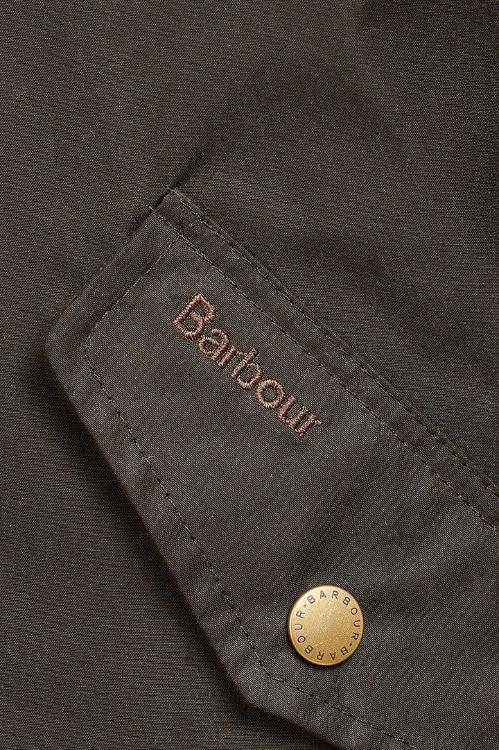 Prestbury Wax Jacket - Olive - Image 7