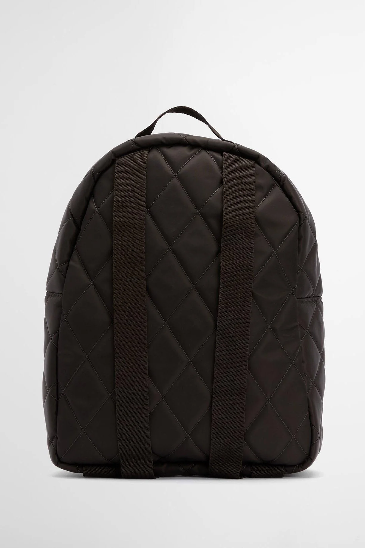 Quilted Backpack - Olive - Image 2