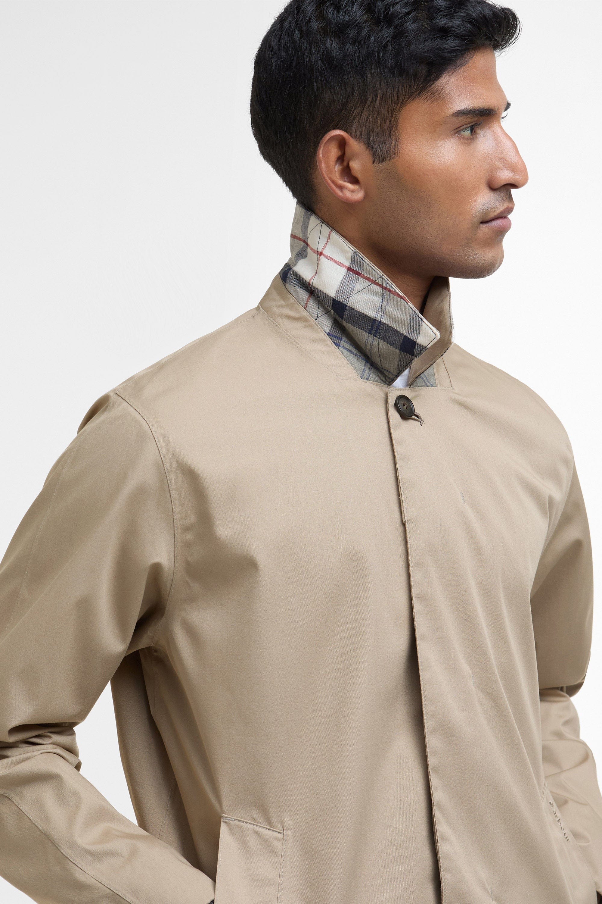 Rokig Short Waterproof Jacket - Washed Stone - Image 5
