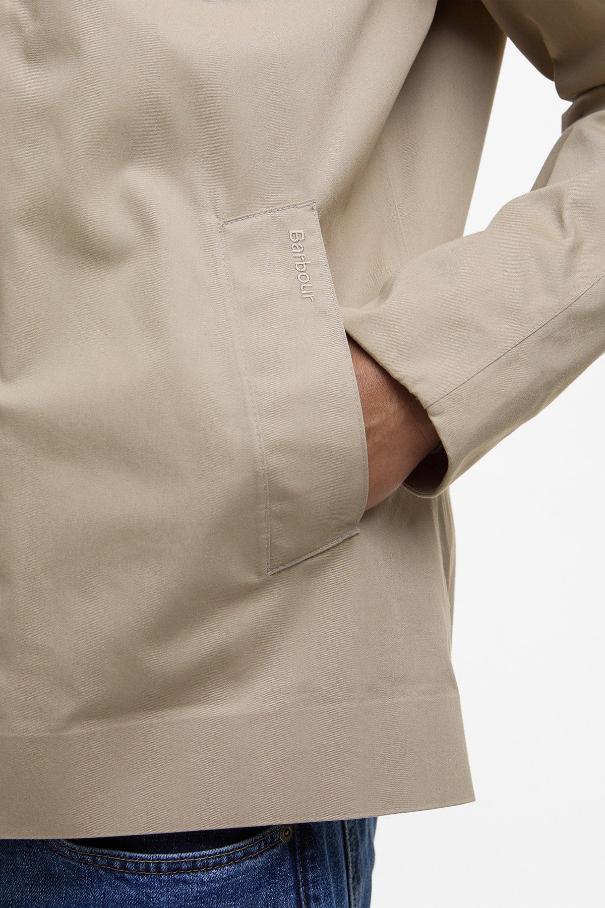 Rokig Short Waterproof Jacket - Washed Stone - Image 6