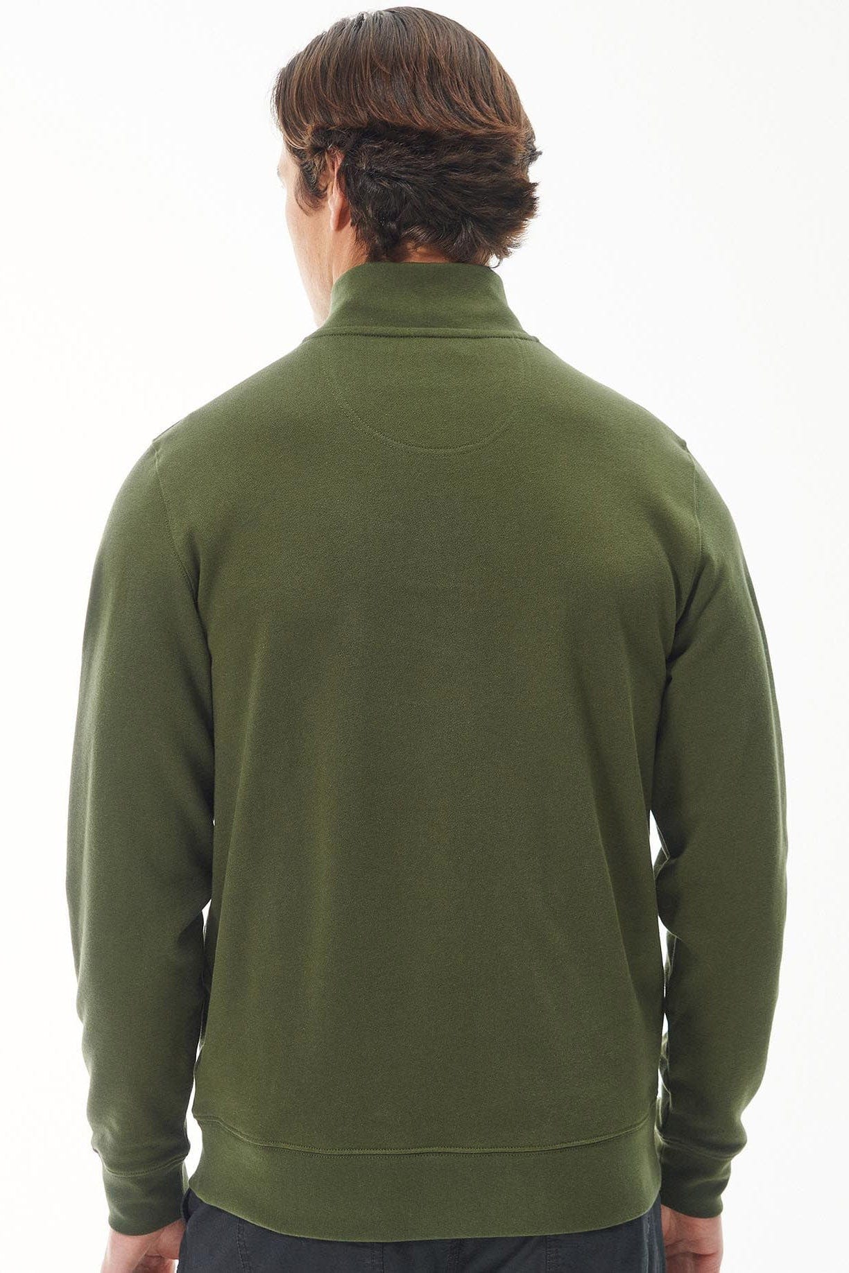 Rothley Half Zip - Olive - Image 3