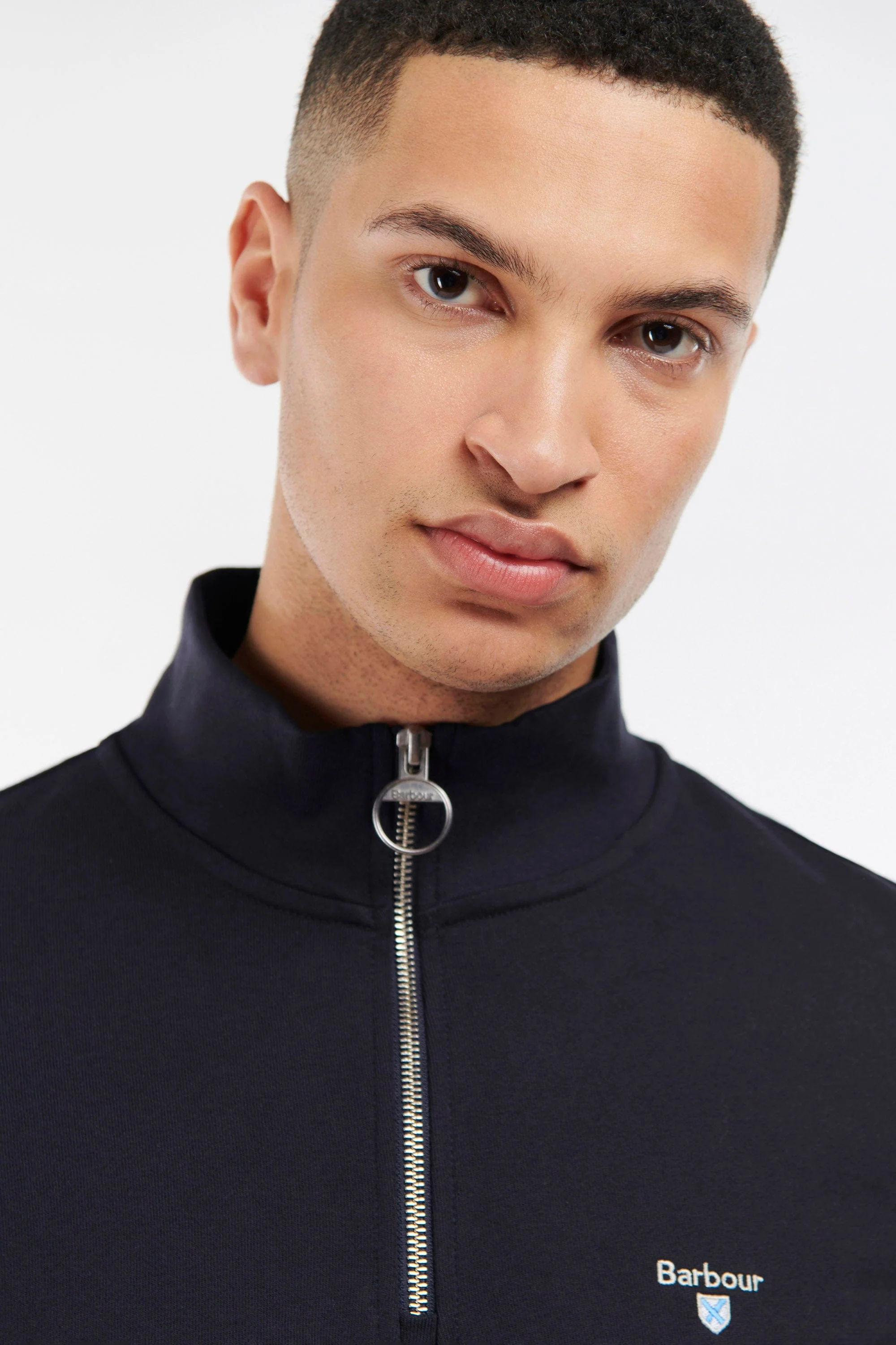 Rothley Half Zip Sweatshirt - Navy - Image 4
