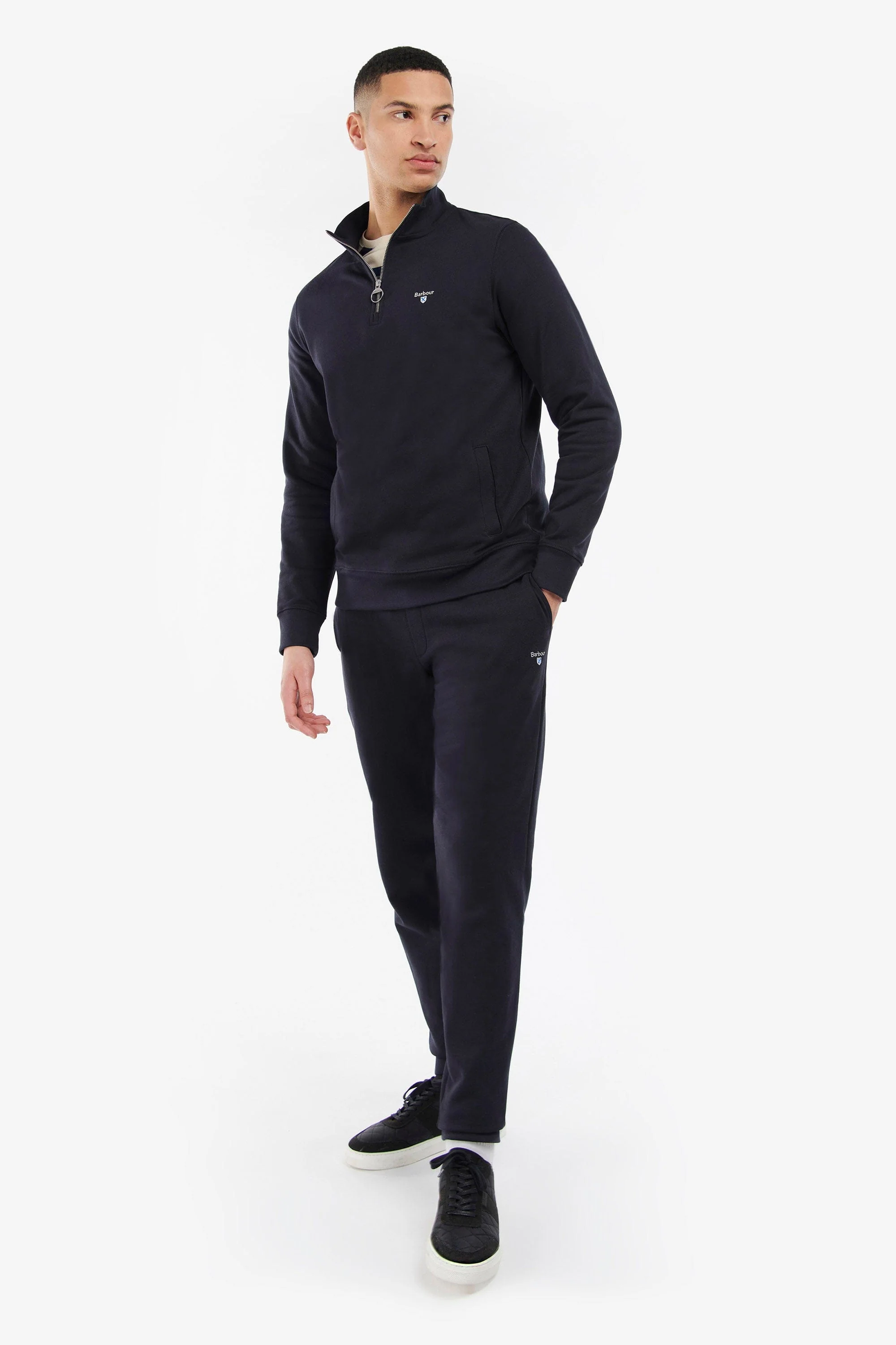 Rothley Half Zip Sweatshirt - Navy - Image 5