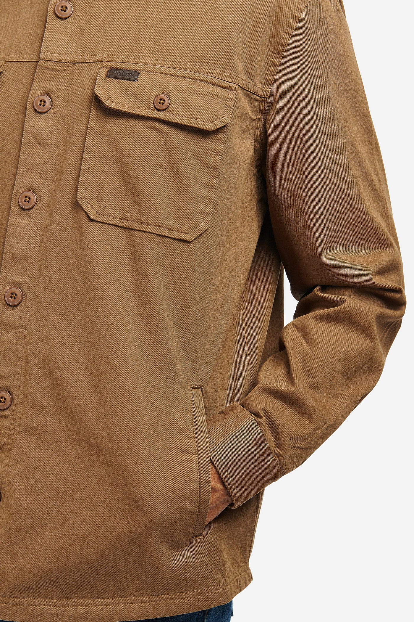 Rydale Overshirt - Dark Sand - Image 6