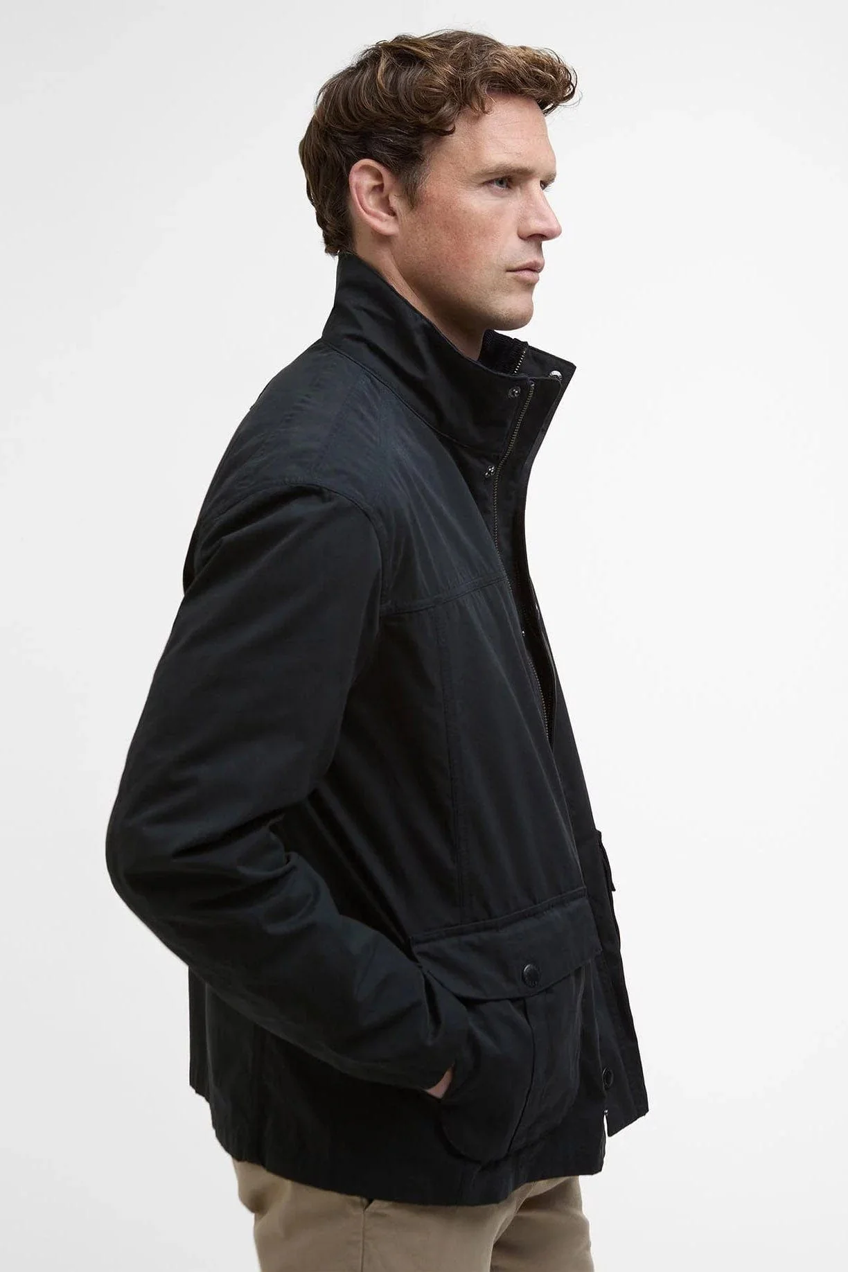 Sander Casual Jacket - Navy - Image 4