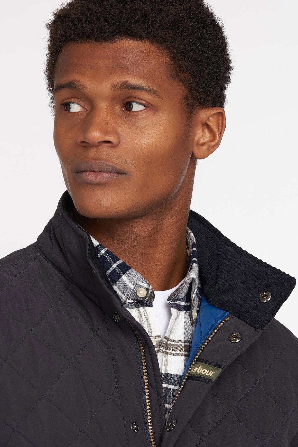 Shoveler Quilted Jacket - Navy - Image 5