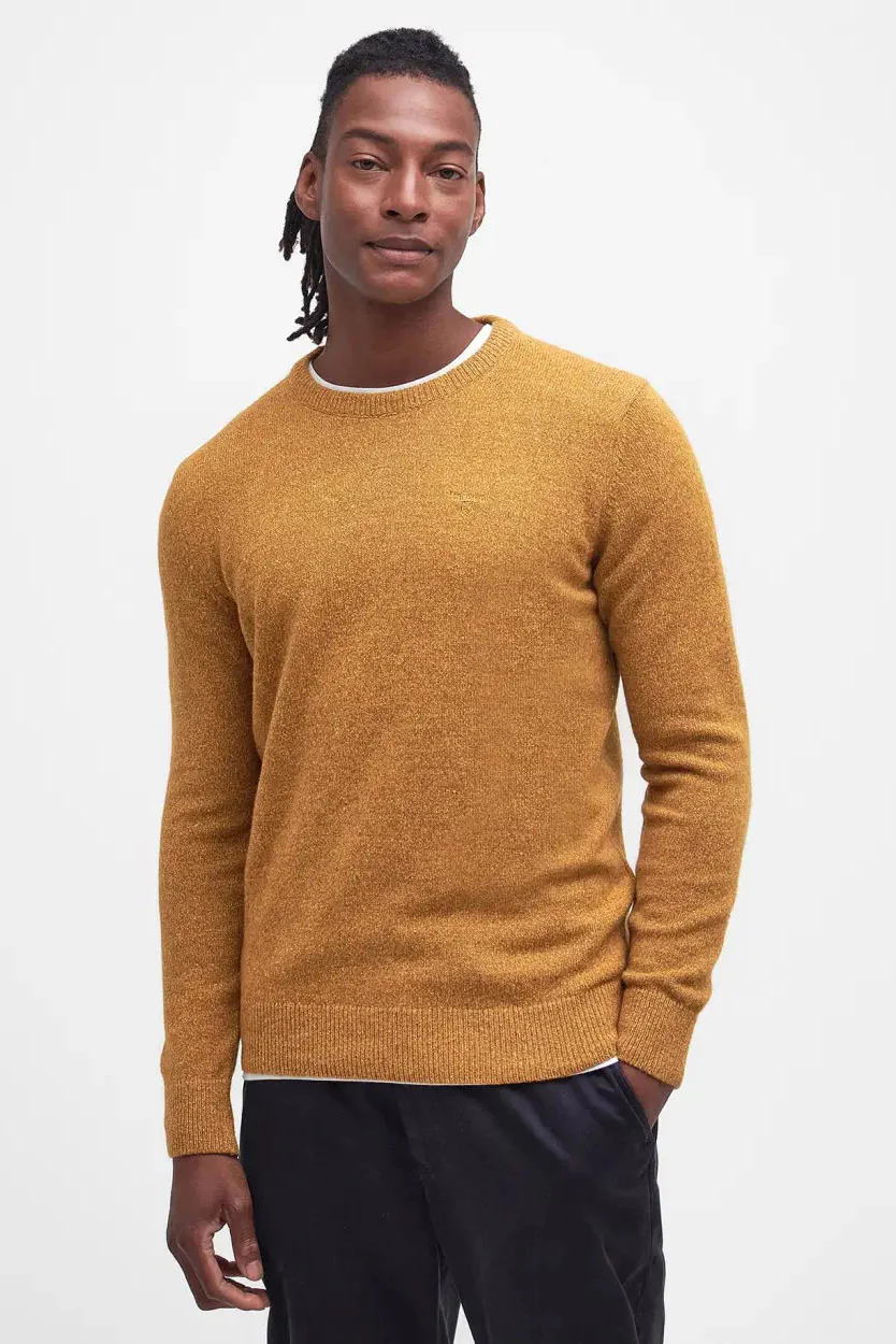 Tisbury Crew Neck Jumper - Copper - Image 2