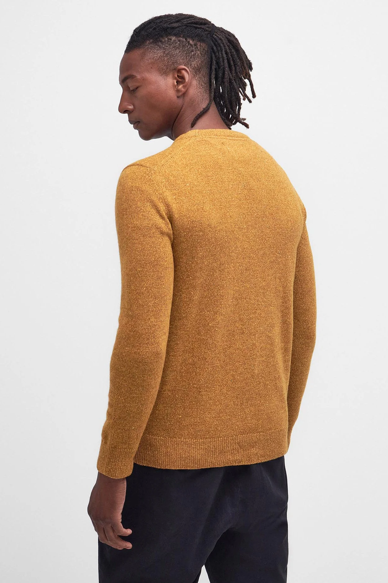Tisbury Crew Neck Jumper - Copper - Image 3